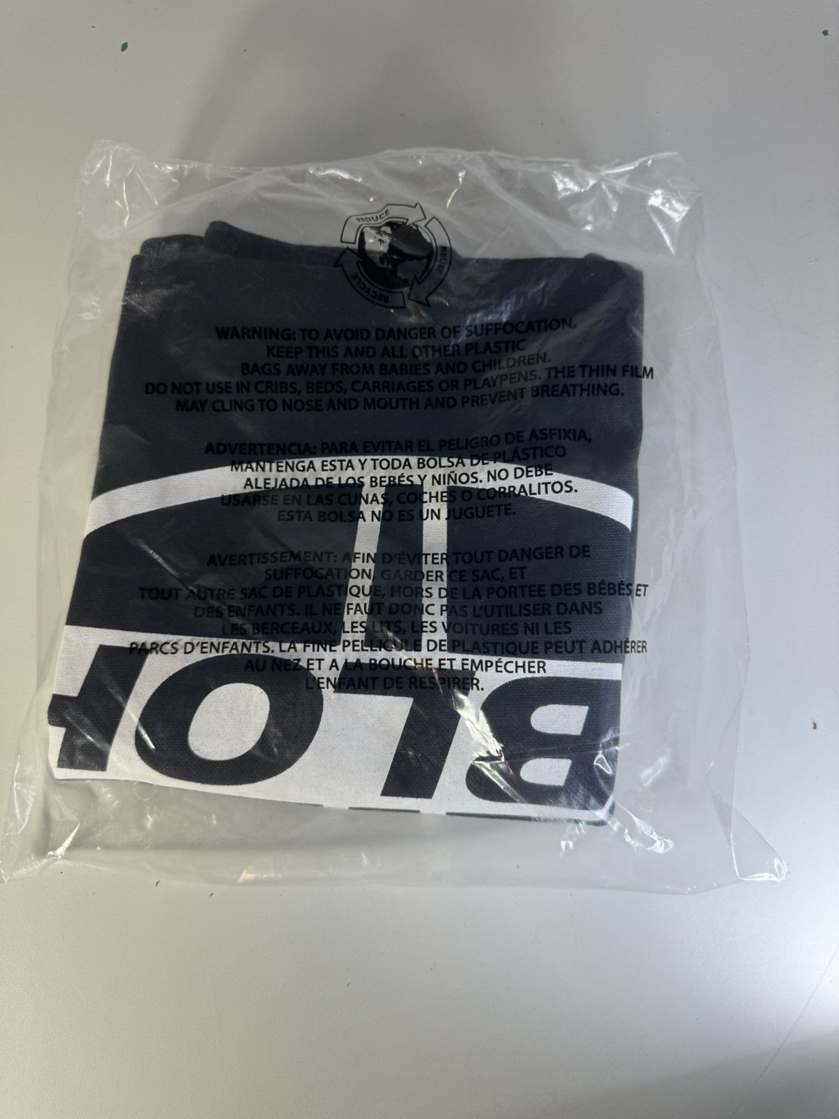 Virgil Abloh Virgil Figures of Speech FOS Tote Bag Torch Black New Sealed Size ONE SIZE - 4 Thumbnail