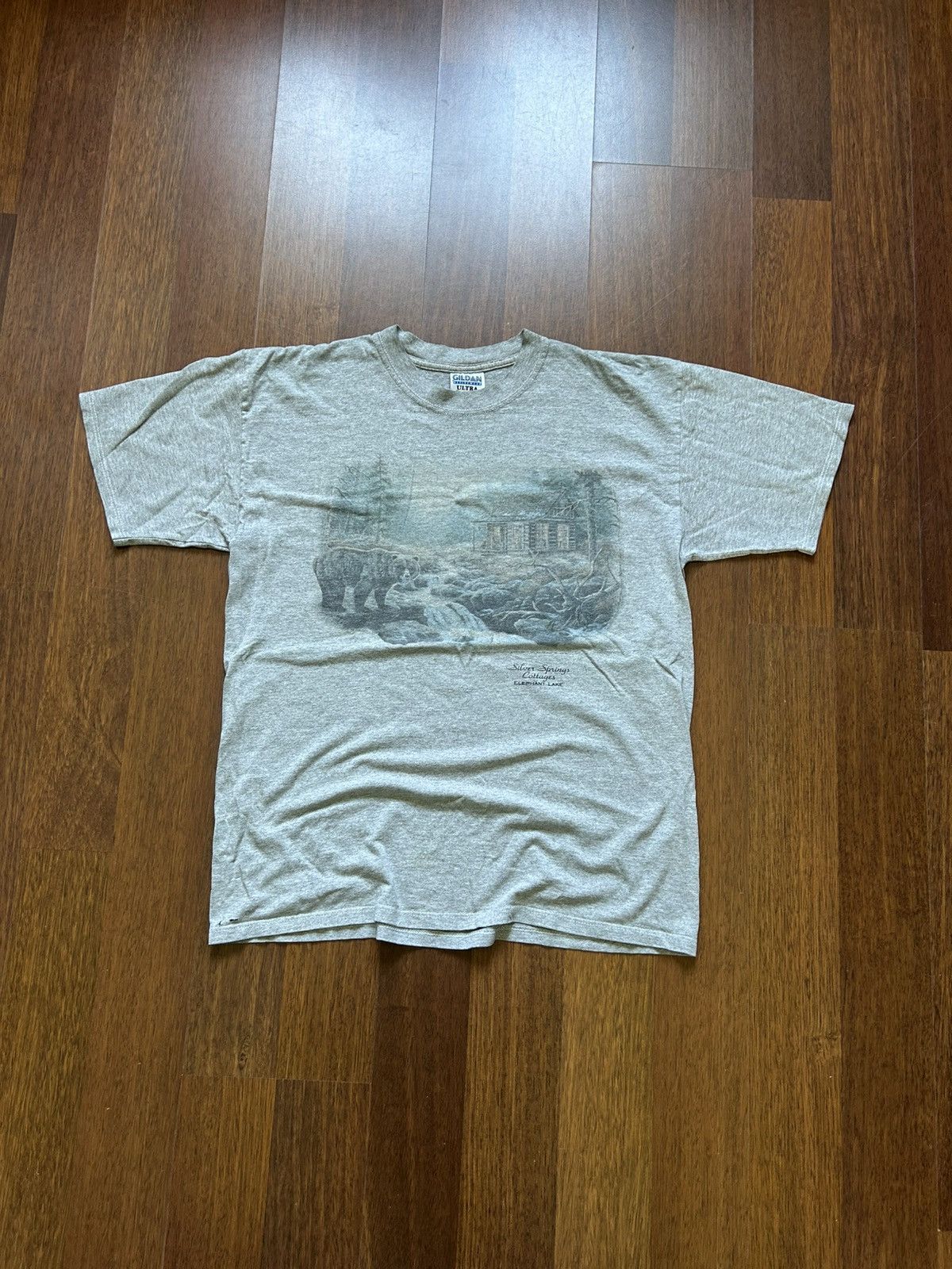 Vintage Vintage Graphic Print Merch T-shirt 90s Copyright Size L Size US L / EU 52-54 / 3 - 1 Thumbnail