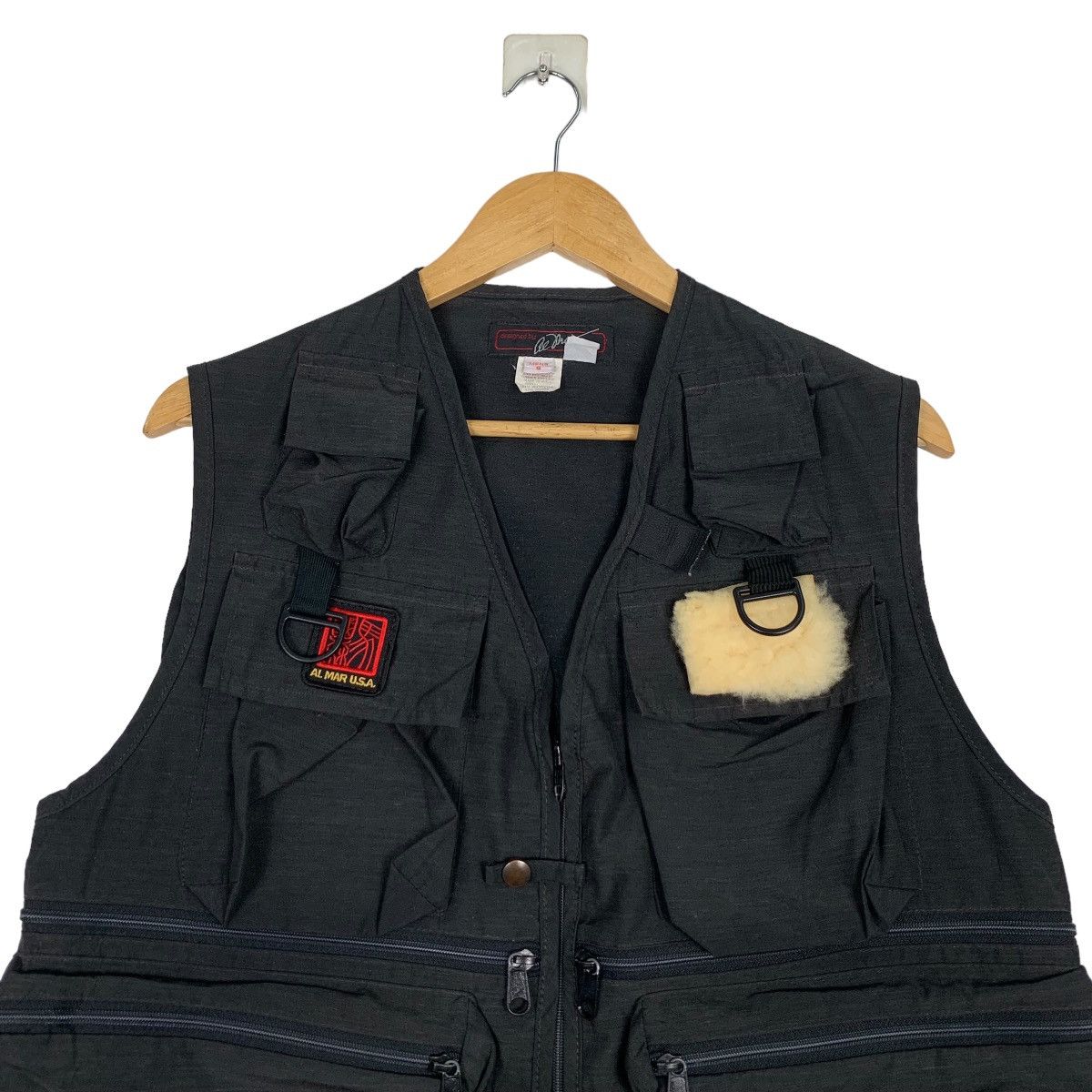 Vintage AL MAR USA Hunting Tactical Utility Vest #1037-C47 Size US S / EU 44-46 / 1 - 2 Thumbnail