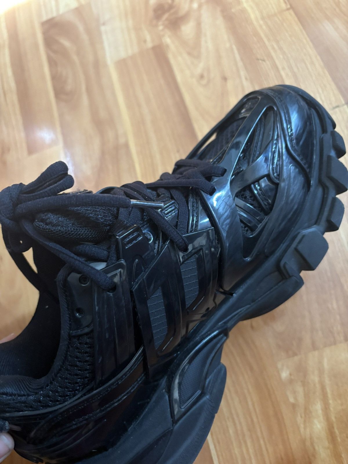 Balenciaga Track laminated-panels sneakers Size US 5.5 / EU 38 - 5 Thumbnail