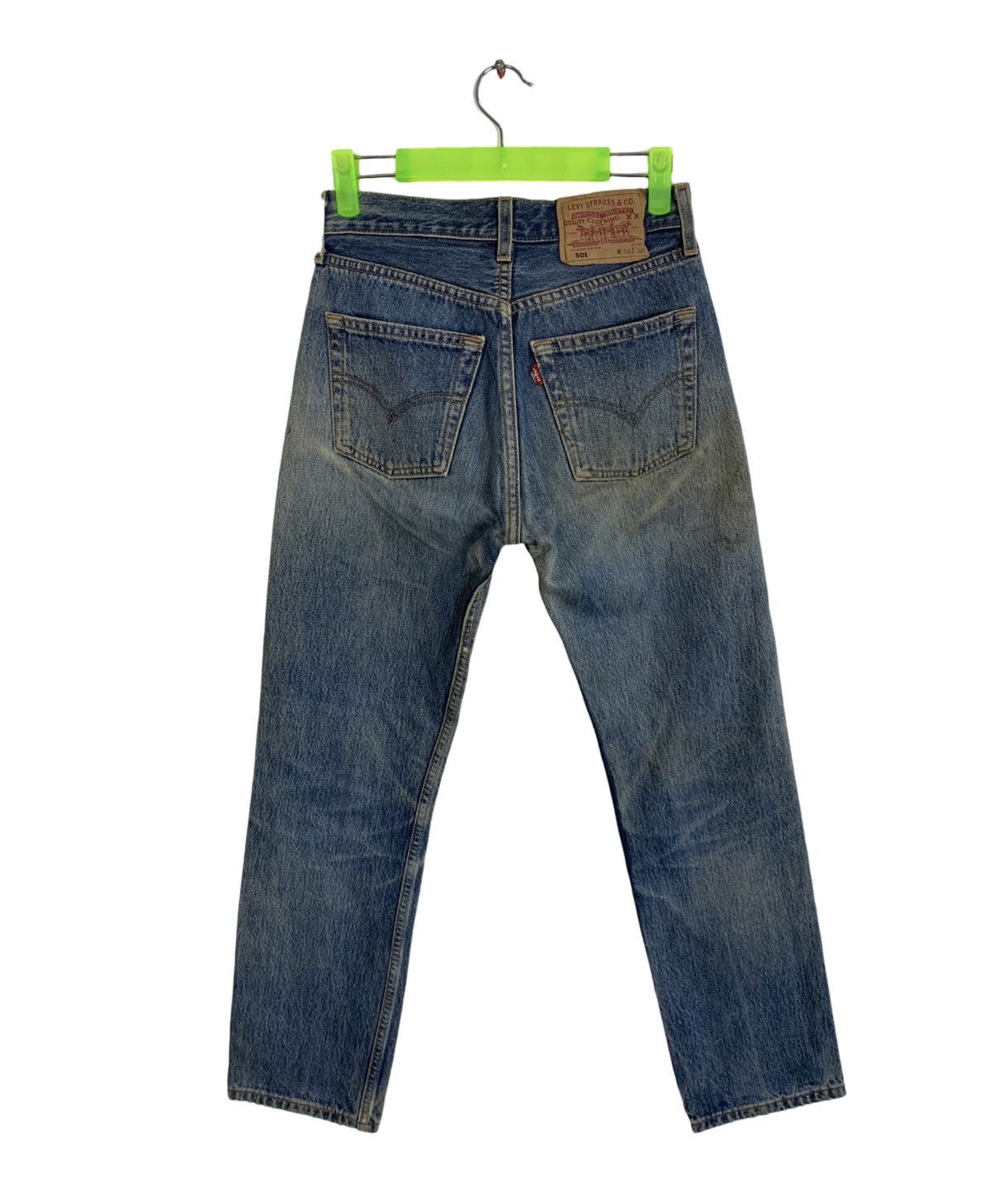 Levi's Vintage Clothing 90s Levi’s Strauss Lot 501 Buttonfly Denim Beauty Fade Size 26" / US 2 / IT 38 - 2 Thumbnail