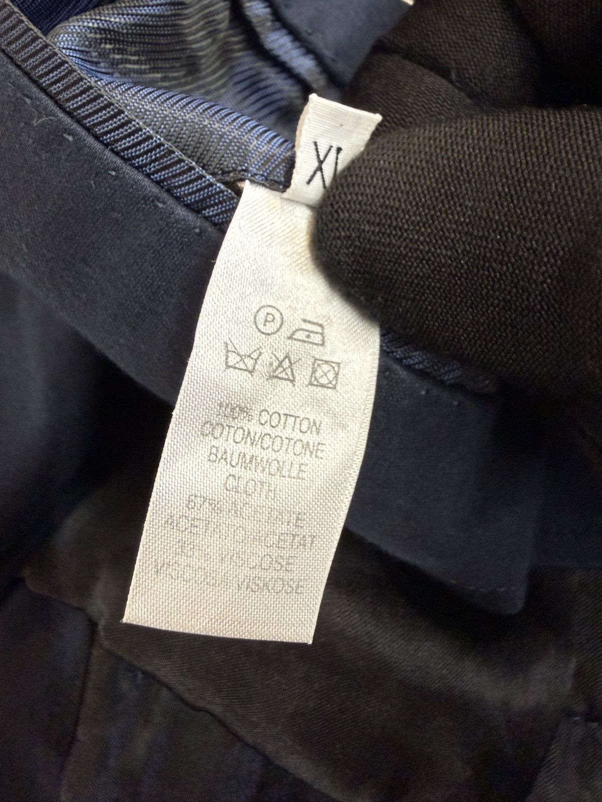 Paul Smith Paul Smith Mainline Navy Double-Breasted cropped Peacoat-XL Size US XL / EU 56 / 4 - 22 Thumbnail