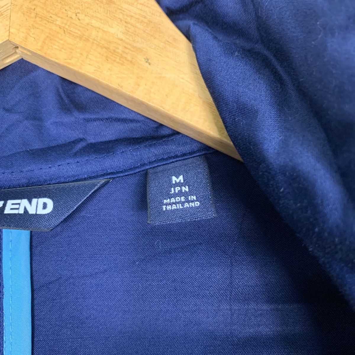 Lands' End LANDS’ END Blue Belted Casual Jacket #0975-C43 Size M / US 6-8 / IT 42-44 - 16 Thumbnail