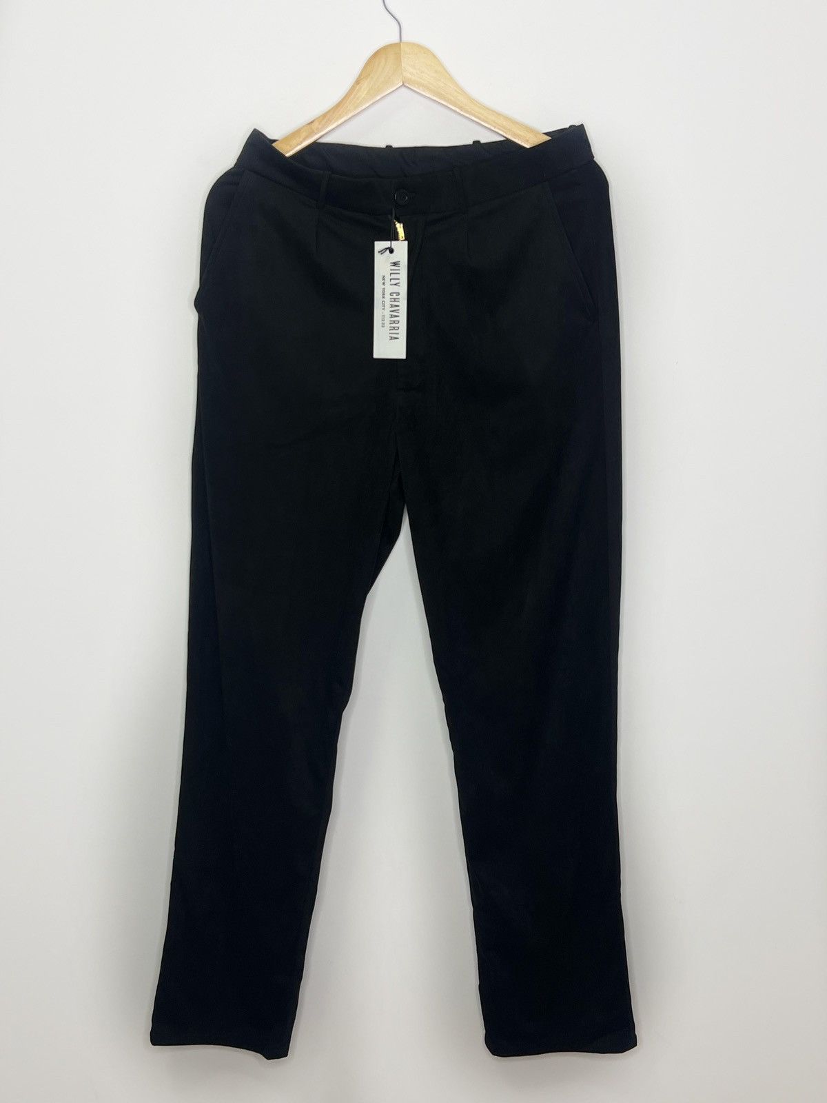 WILLY CHAVARRIA PEACH SKIN CHINO PANTS