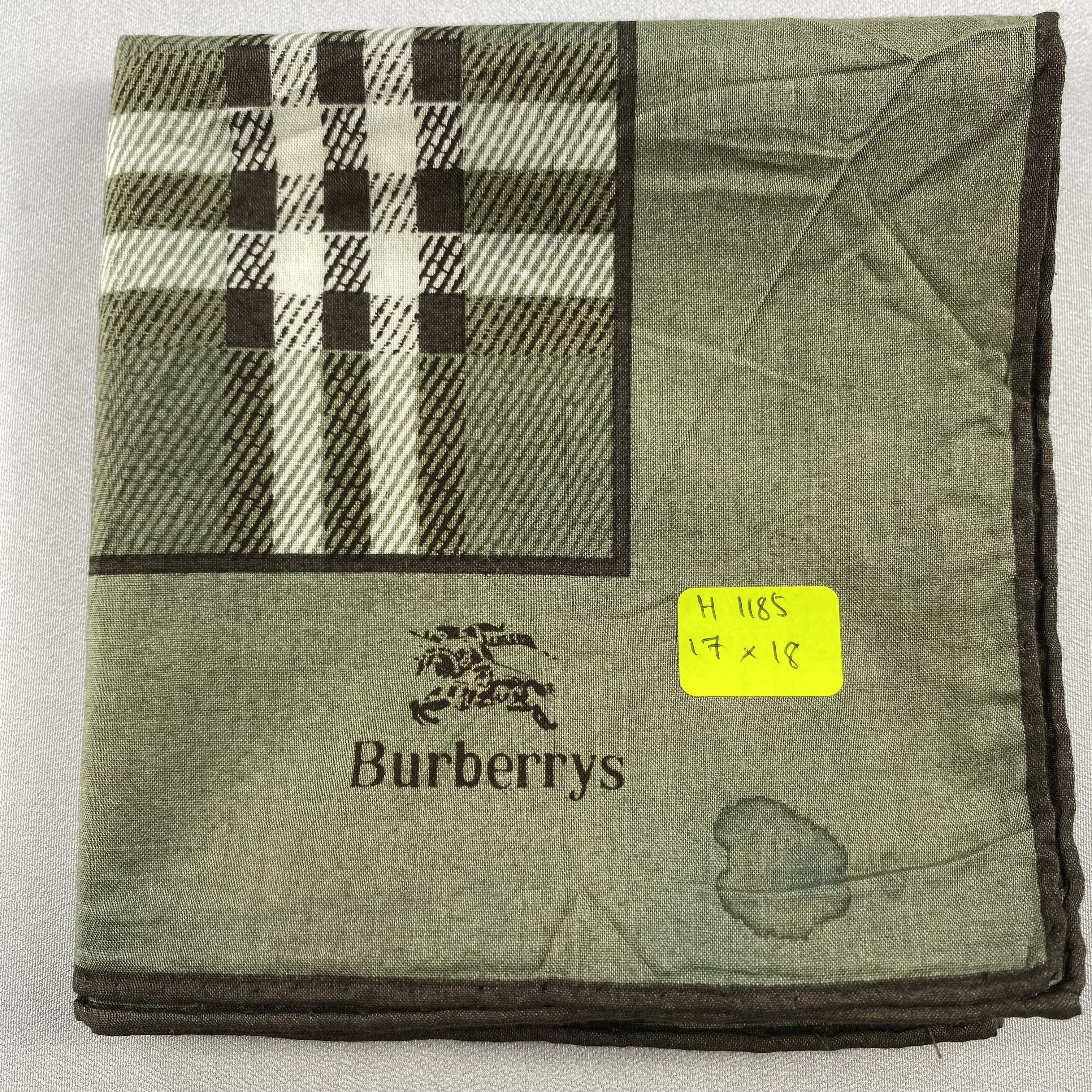 Burberry × Vintage Burberry Bandana/ Handkerchief / Neckerchief Size ONE SIZE - 8 Thumbnail