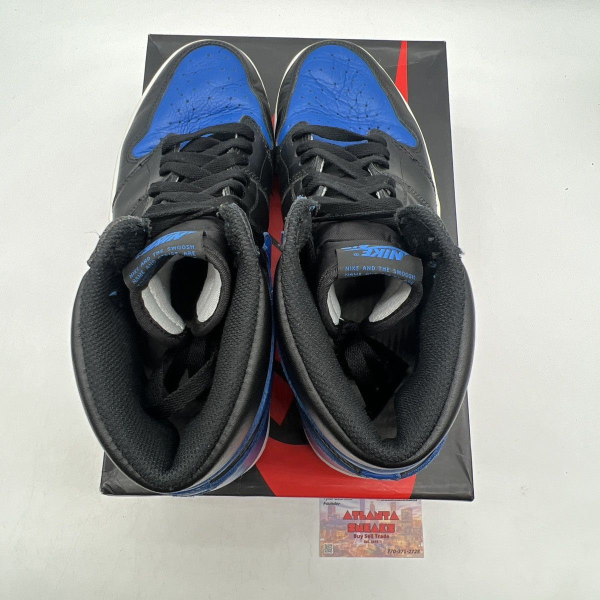 Nike Air Jordan 1 high Royal Size US 12 / EU 45 - 7 Thumbnail