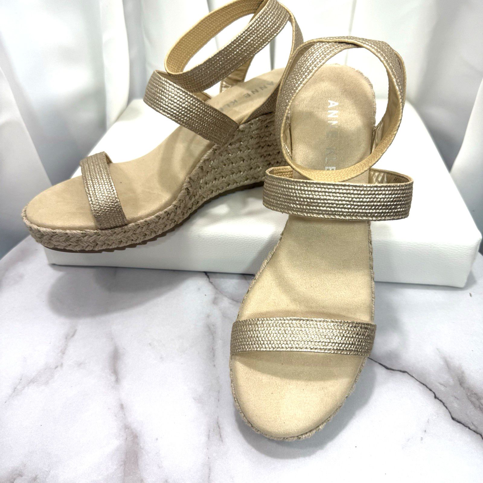 Anne Klein Anne Klein Espadrilles Sandal Wo’s Size 8.5M Size US 8.5 / IT 38.5 - 13 Thumbnail