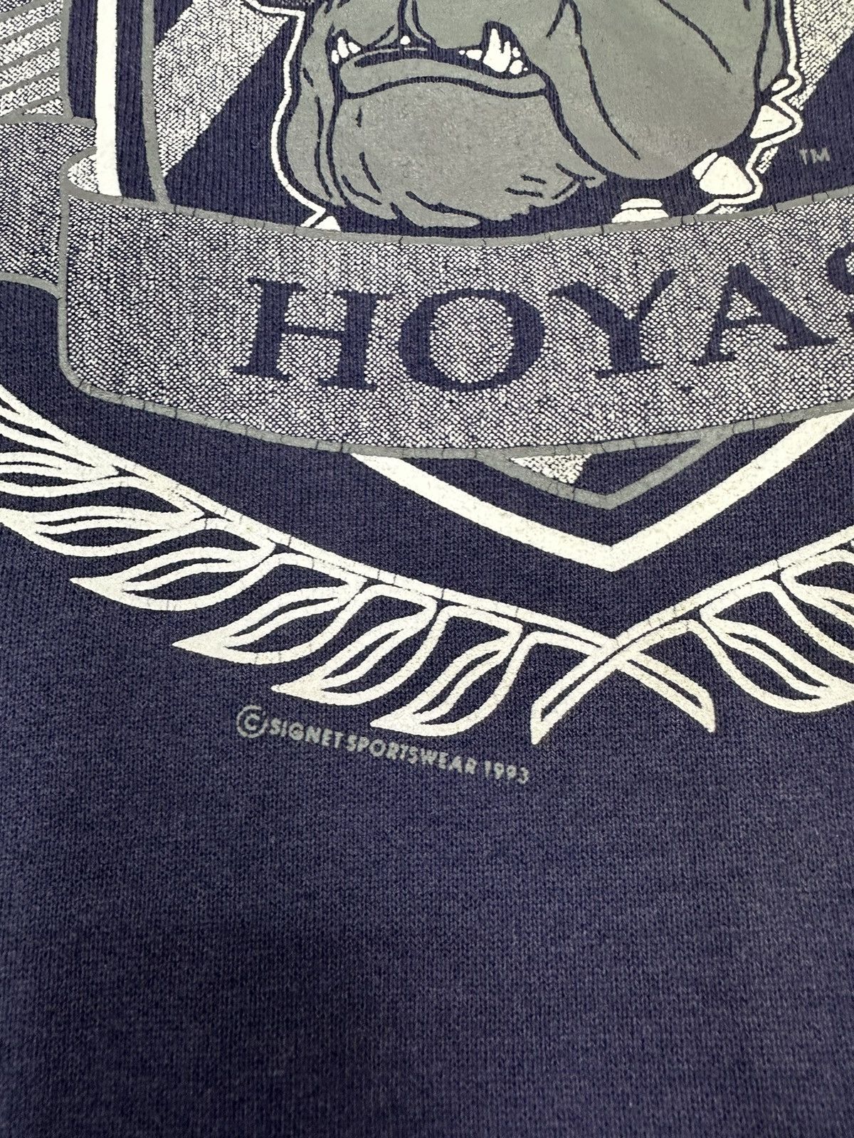 Vintage Vintage 90s NBA Georgetown Hoyas Crewneck Z230 Size US L / EU 52-54 / 3 - 4 Thumbnail