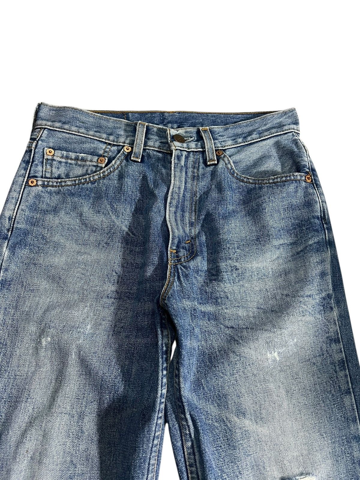 Levi's Vintage Flare Levi’s 517-03 Single R Distress Mud Wash Jean Size US 28 / EU 44 - 3 Thumbnail