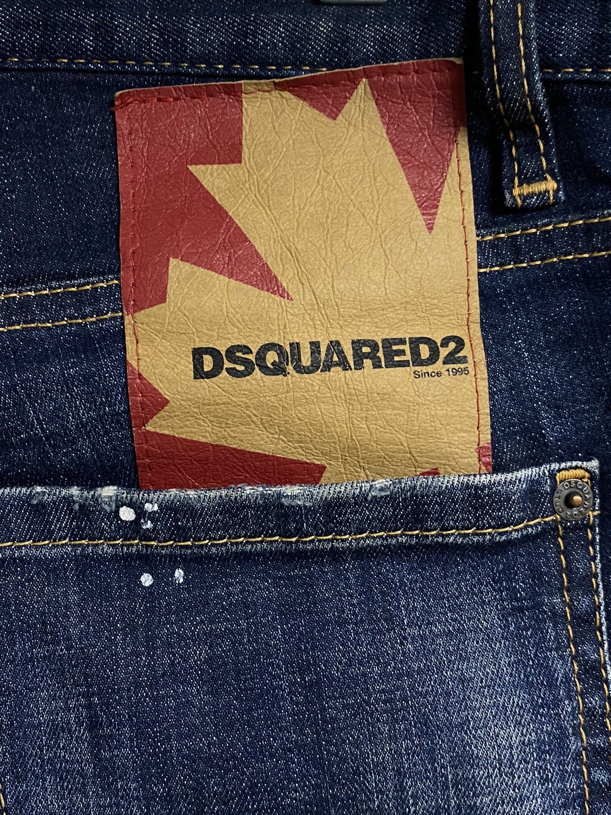 Dsquared2 Dsquared Paint Splatter Jeans Size US 36 / EU 52 - 7 Thumbnail