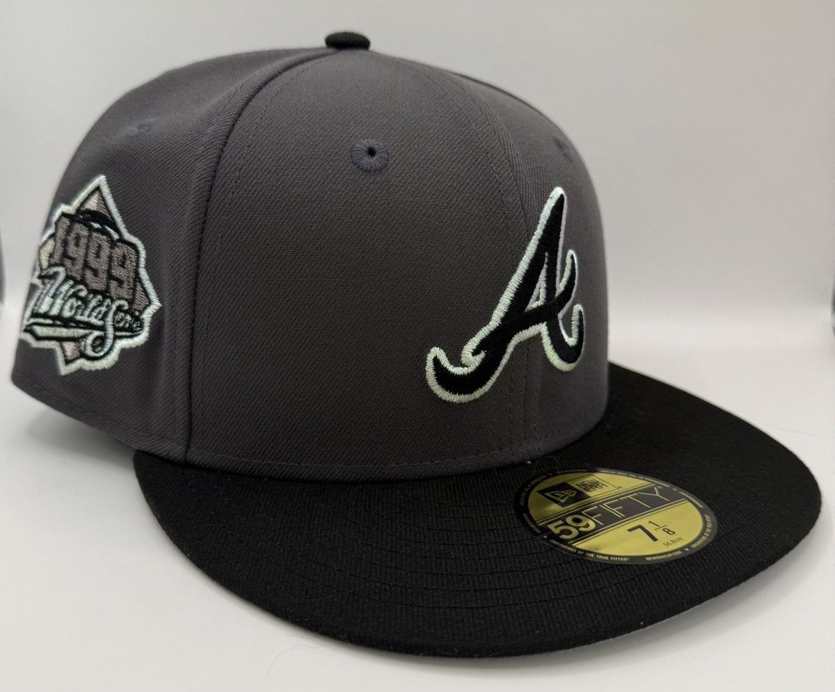 Hat Club × New Era Size 1/8 - Hat Club LA Exclusive Atlanta Braves Shock Drop Size ONE SIZE - 1 Thumbnail