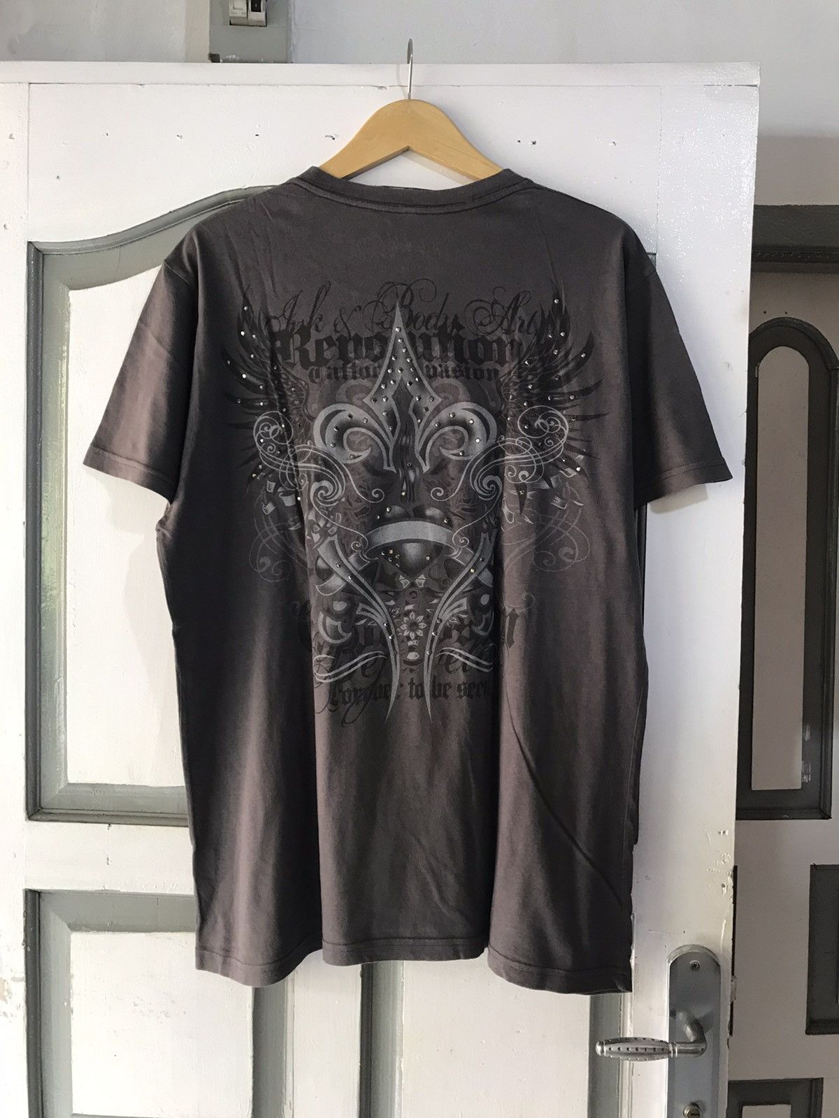 If Six Was Nine × Japanese Brand × Le Grande Bleu (L.G.B.) Y2K Cross Wing Revolution Limited Edition Size US L / EU 52-54 / 3 - 3 Thumbnail