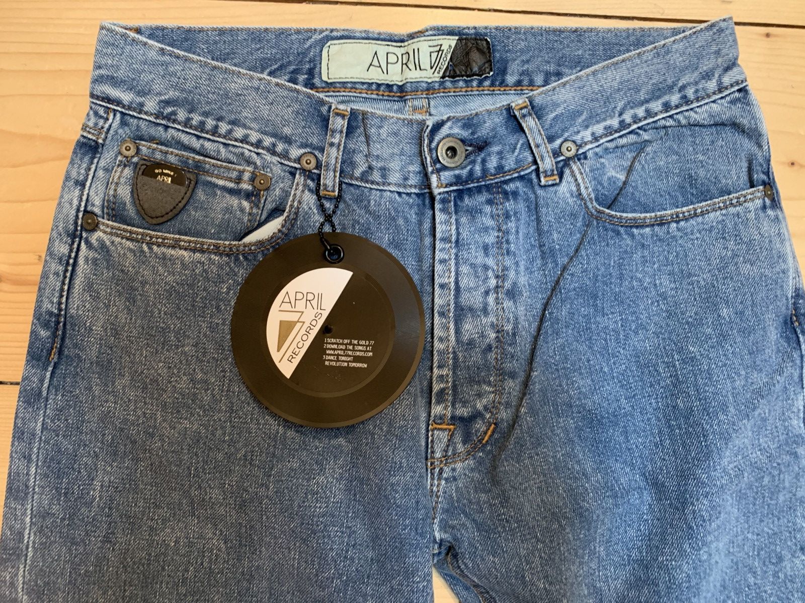 April 77 *RARE* Style CROSS jeans 31/34 Size US 31 - 2 Thumbnail