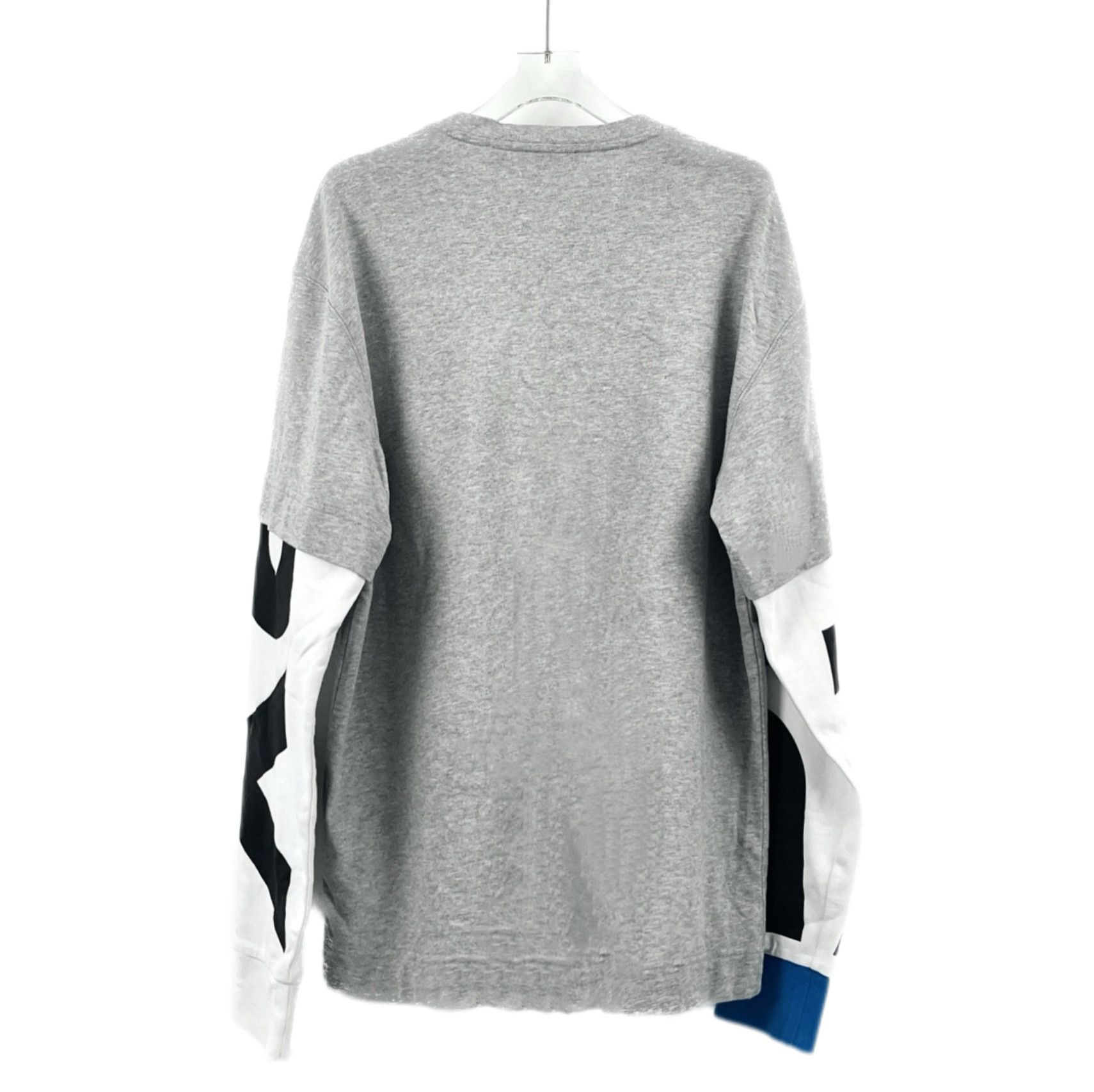 Burberry Burberry Logo Patch Two-in-One Sweatshirt Grey (S) Size US S / EU 44-46 / 1 - 2 Thumbnail