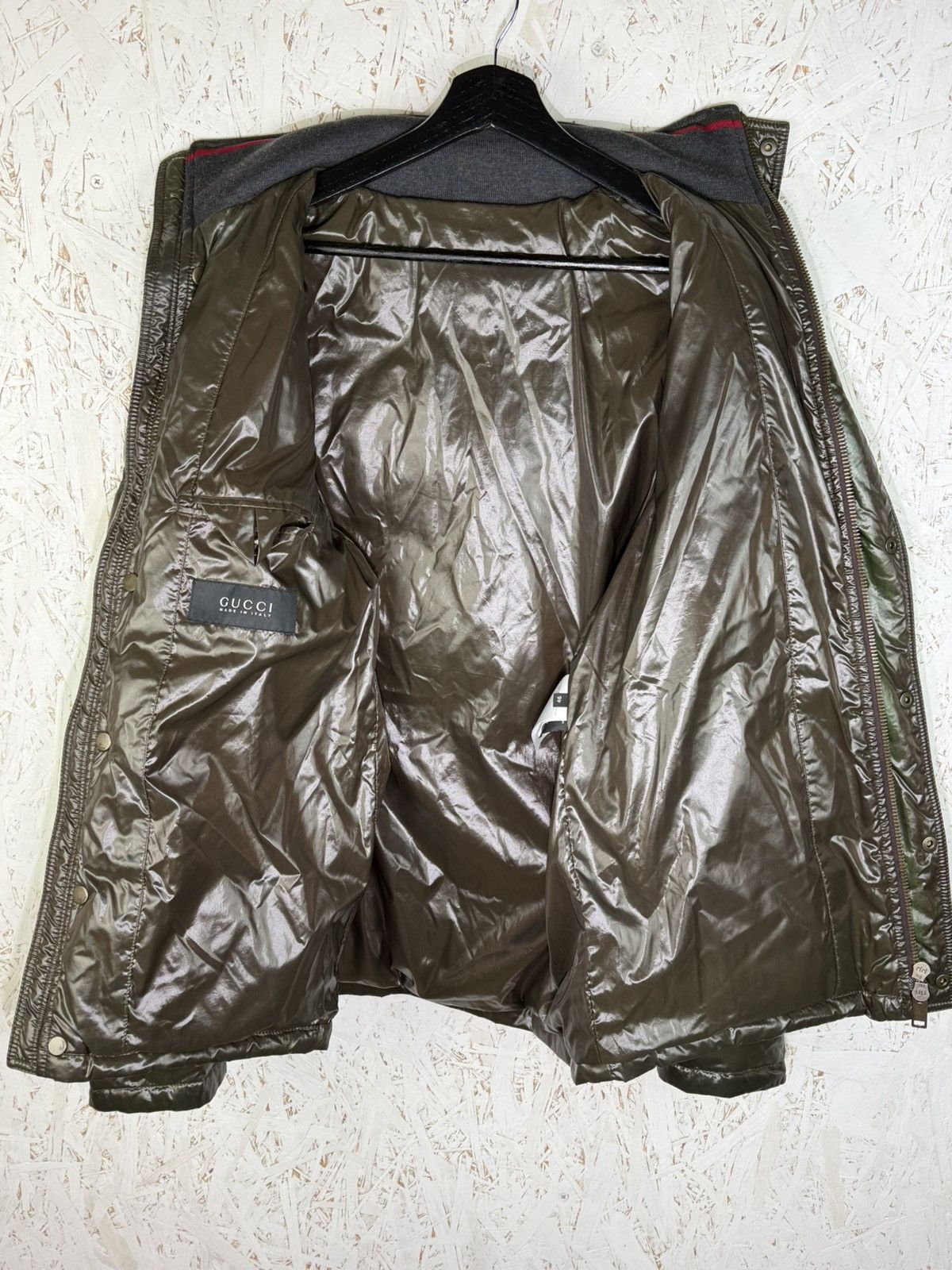 Gucci Vintage Gucci AW08 Nylon Puffer Down Jacket Size 46 Size US S / EU 44-46 / 1 - 11 Thumbnail