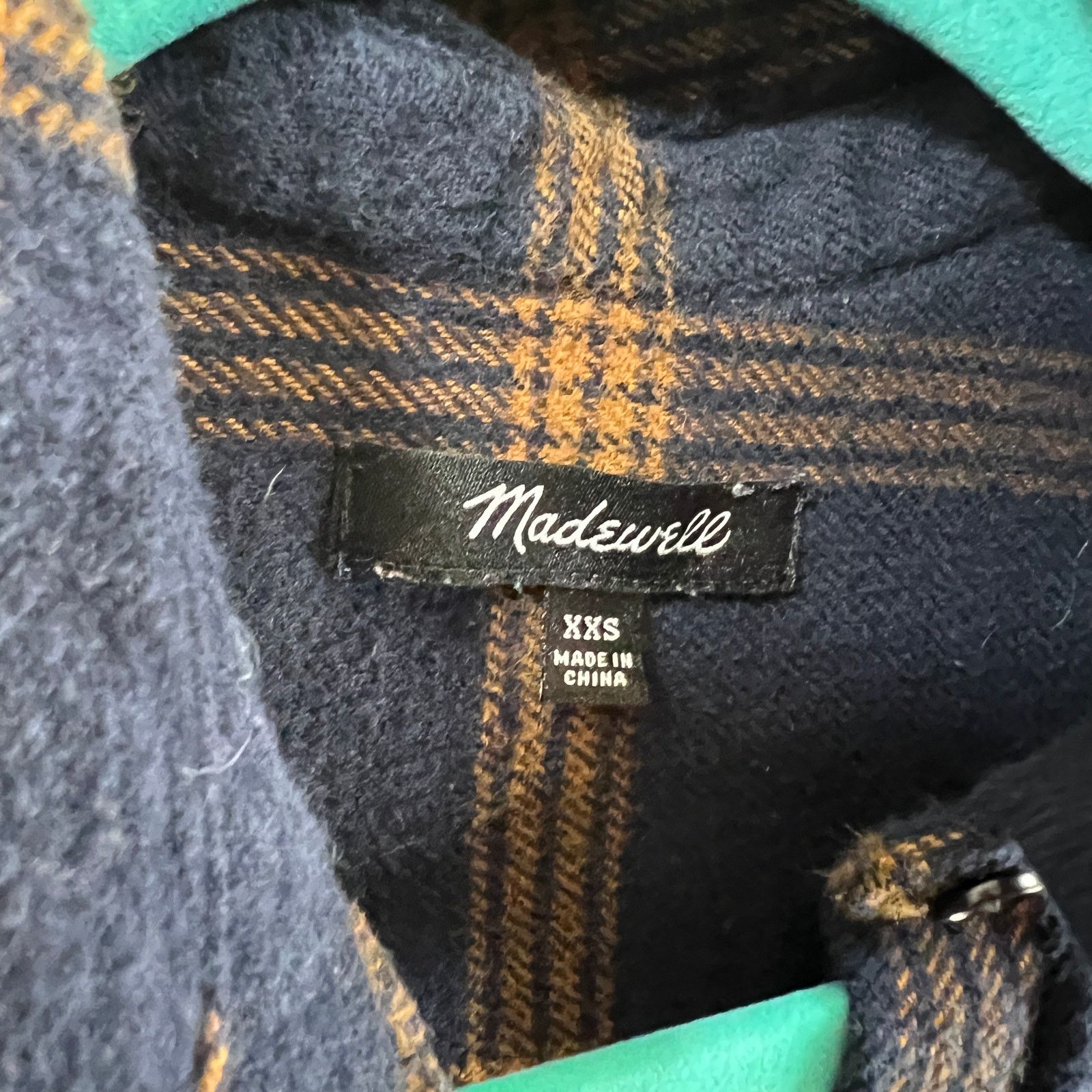 Madewell Madewell Blue Plaid Shirt Adult Size XXS Long Sleeve Size US XXS / EU 40 - 3 Thumbnail