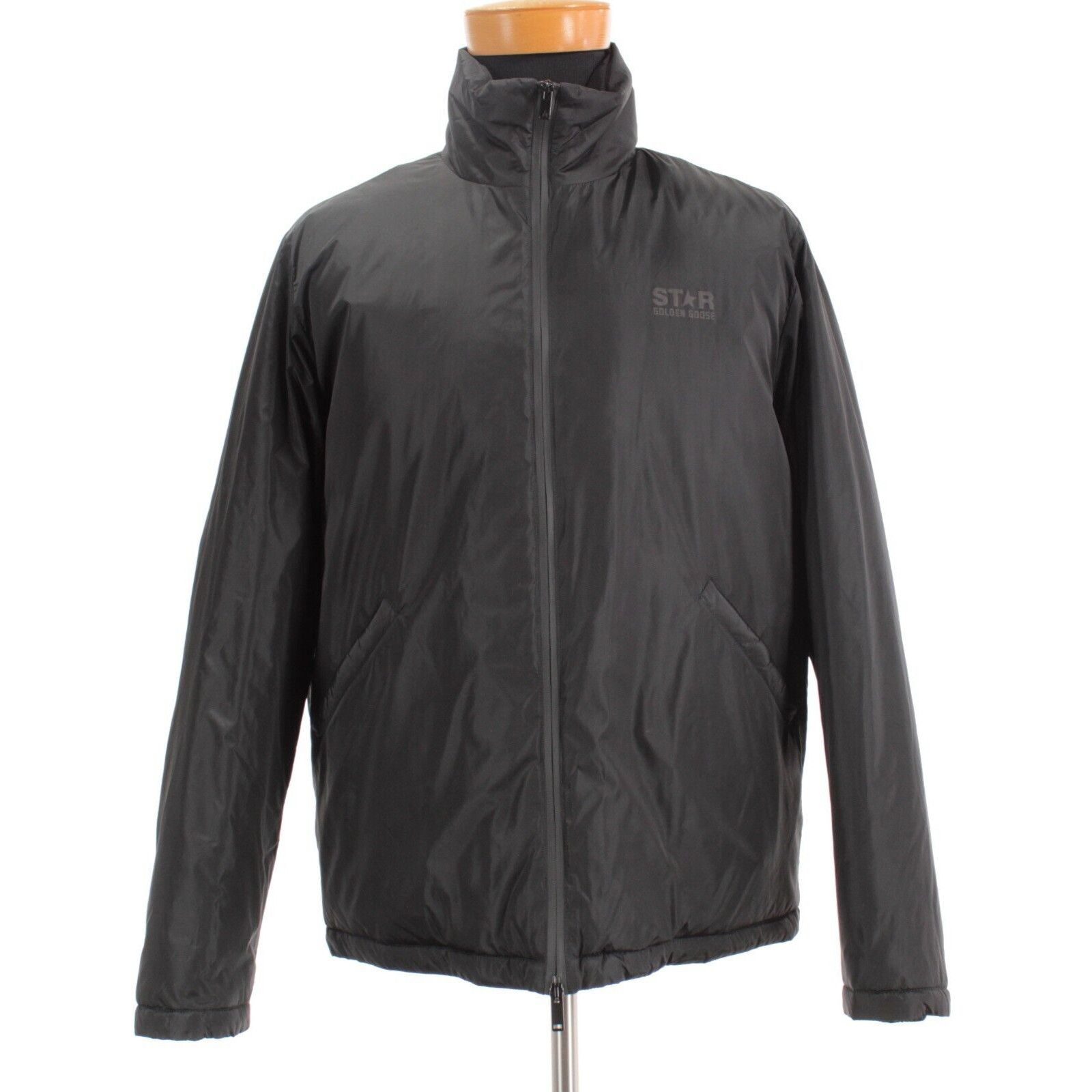 Golden Goose Golden Goose Jacket Size M US In Black Polyamide Size US M / EU 48-50 / 2 - 1 Thumbnail