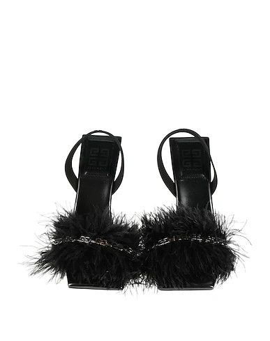 Givenchy o1loc1c0724 Heeled Sandals in Black Size US 10 / IT 40 - 4 Thumbnail