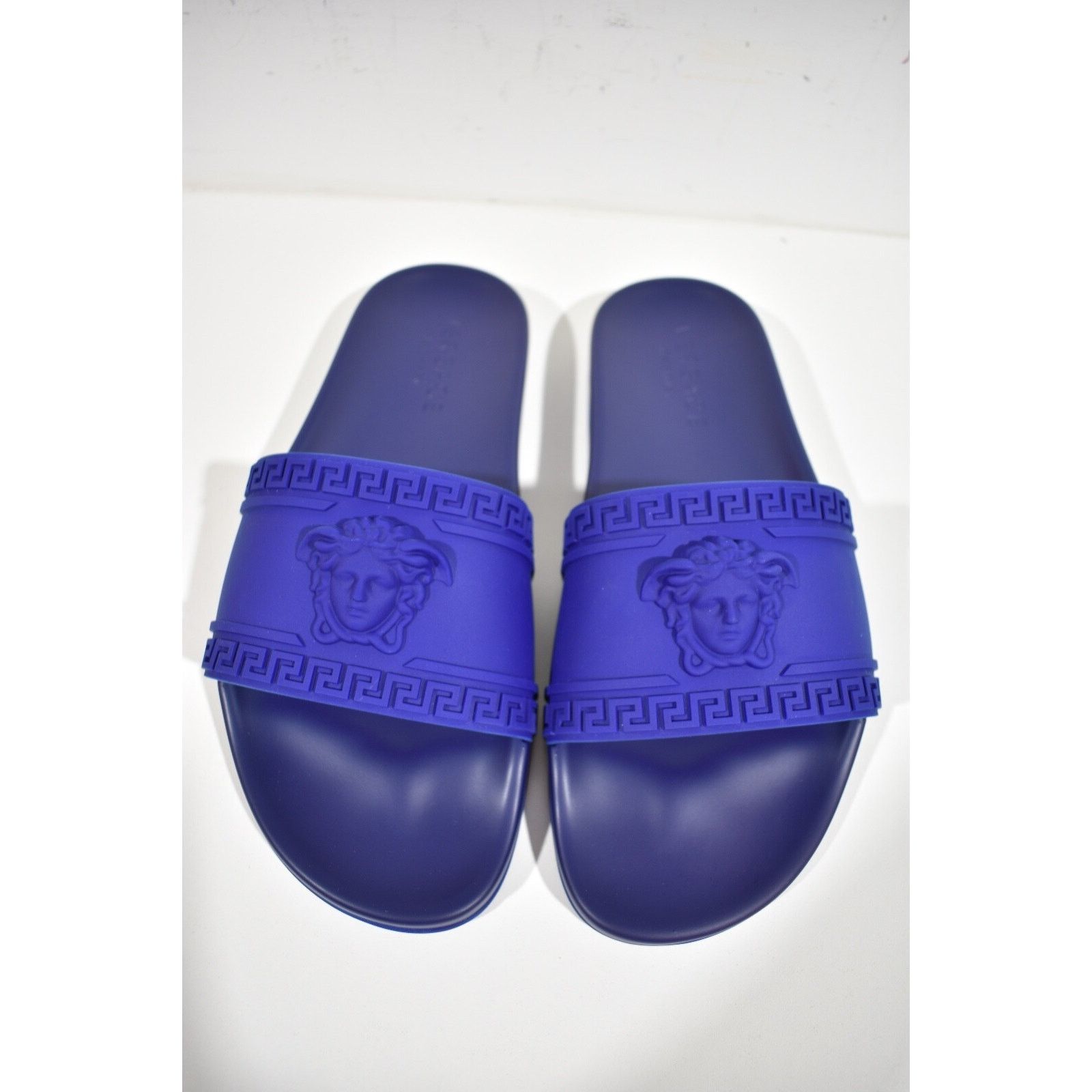 Versace Versace Medusa Palazzo Blue Pool Sandal Flip Flop Flat 42 9 Size US 9 / EU 42 - 7 Thumbnail
