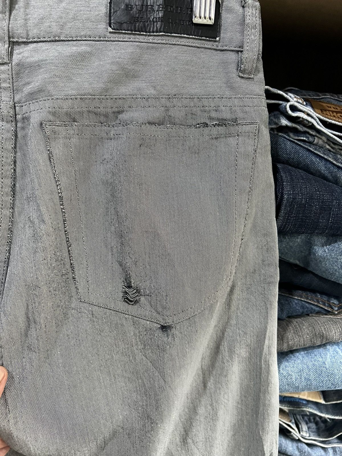 Burberry 🔥Burberry Black Label Light Denim Size US 29 - 12 Thumbnail