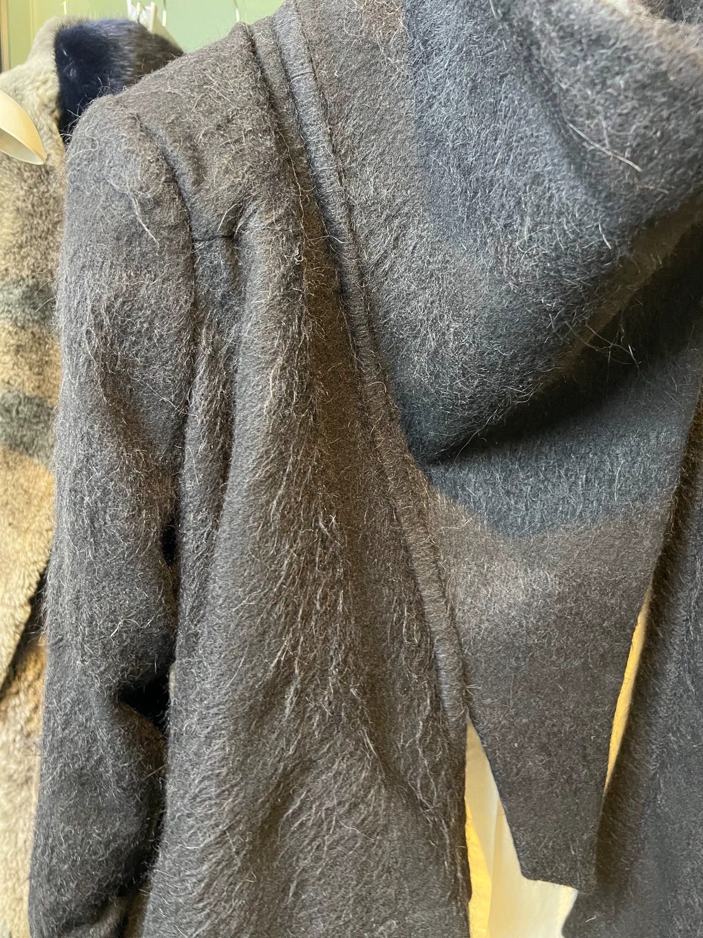 Ann Demeulemeester Ann Demeulemeester wool alpaca check coat 38 new gothic Size S / US 4 / IT 40 - 3 Thumbnail