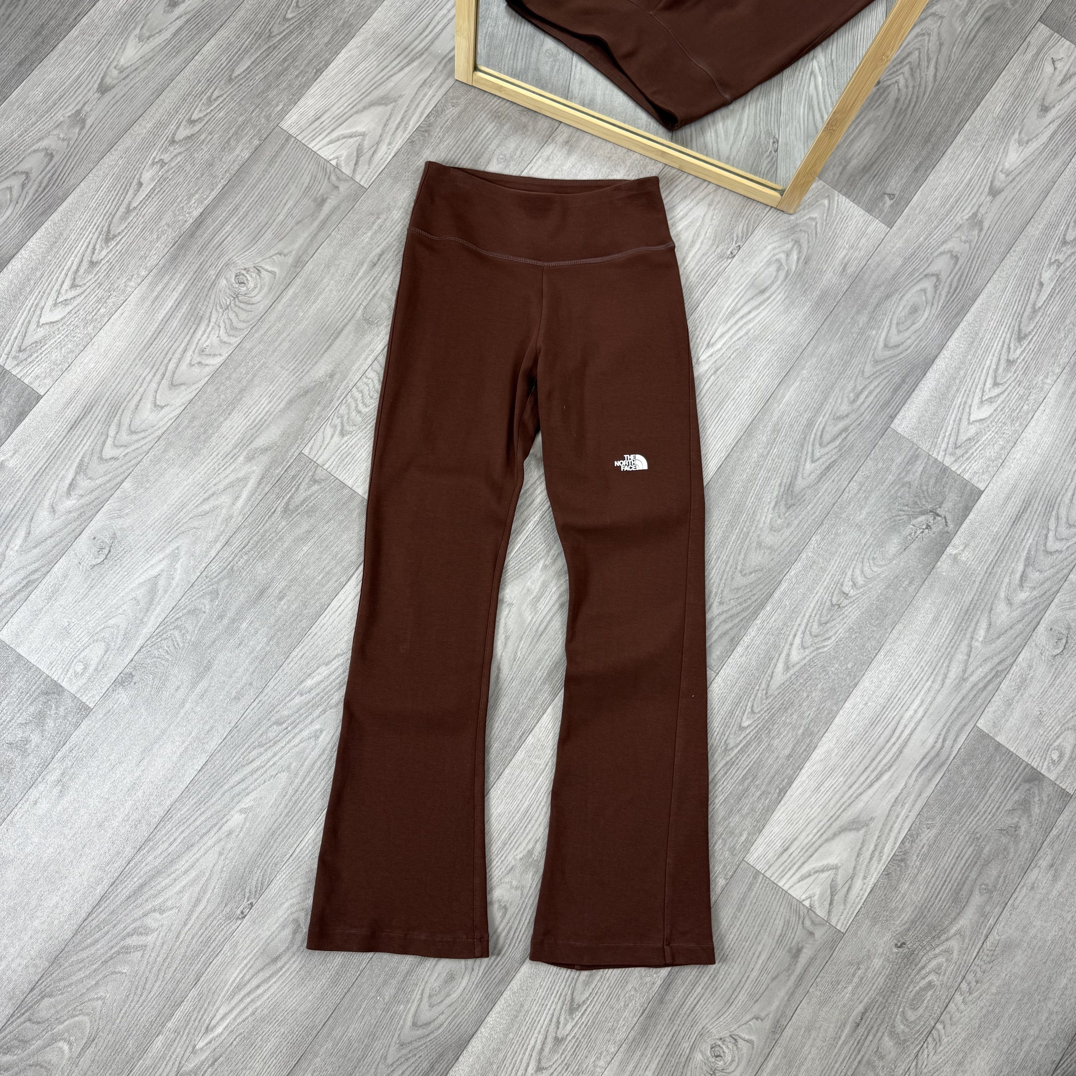 The North Face The North Face Brown Bootcut Leggins Size 24" / US 00 / IT 34 - 1 Thumbnail