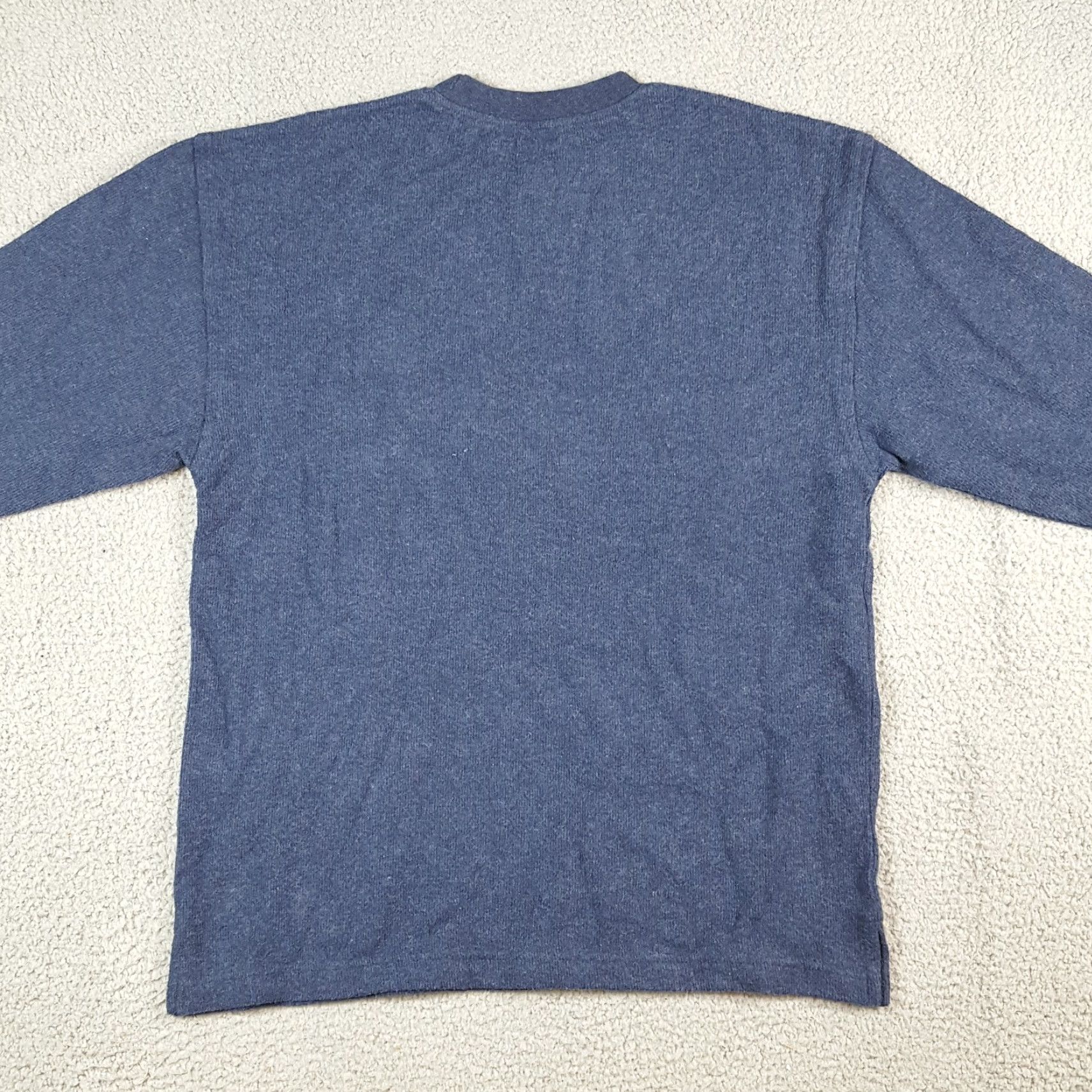 Big Dogs VINTAGE Big Dogs Striped Knit Sweater Size S 2000s Y2K Skater Grunge Pullover Knit Shirt Mens Blue 90s Fall Winter Vintage Size US S / EU 44-46 / 1 - 5 Thumbnail