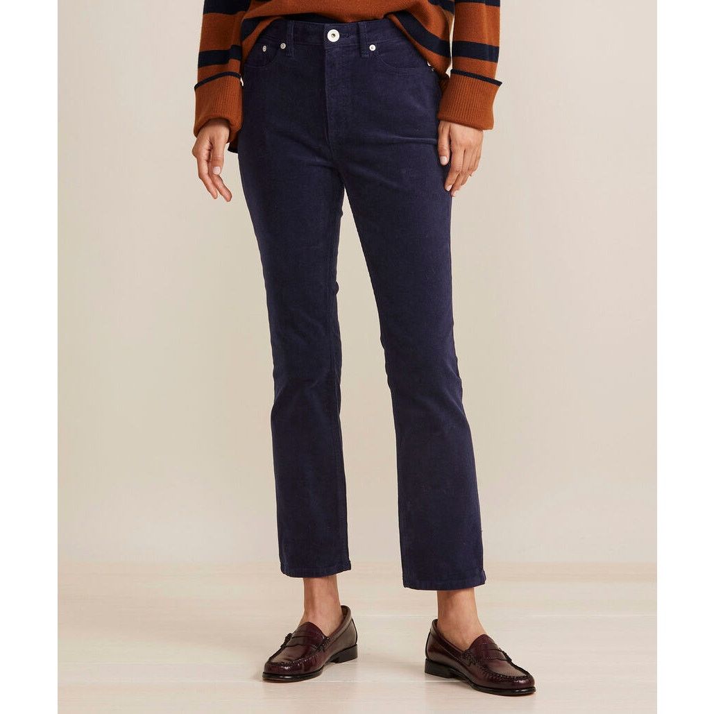 Vineyard Vines Vineyard Vines Navy Blue Corduroy Pants Size 27 Size 27" / US 4 / IT 40 - 6 Thumbnail