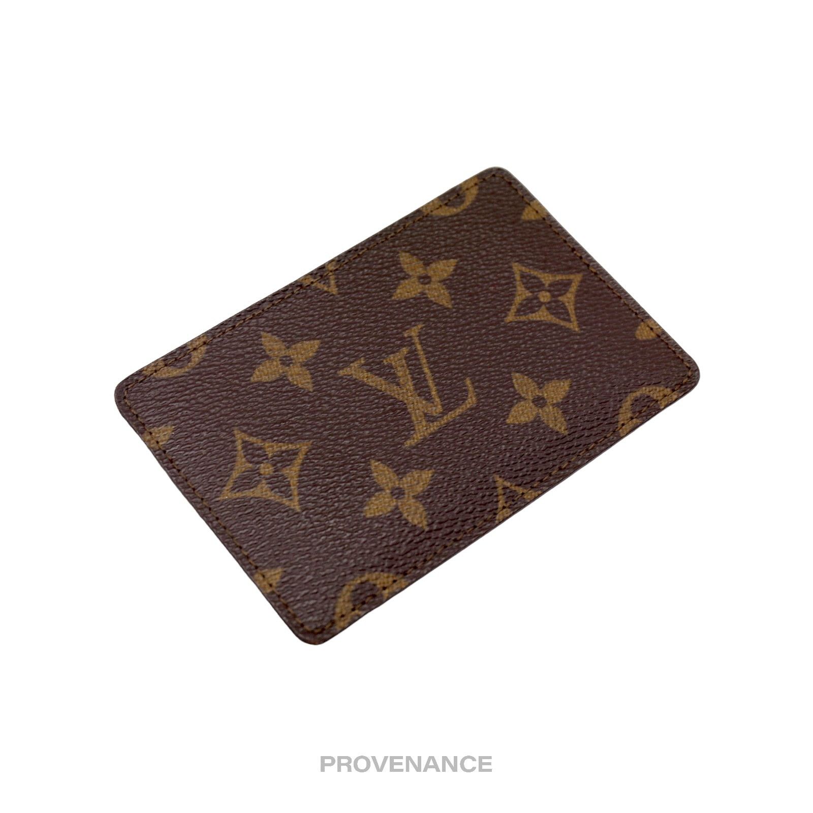 🔴 Louis Vuitton Card Holder Wallet - Monogram Small f