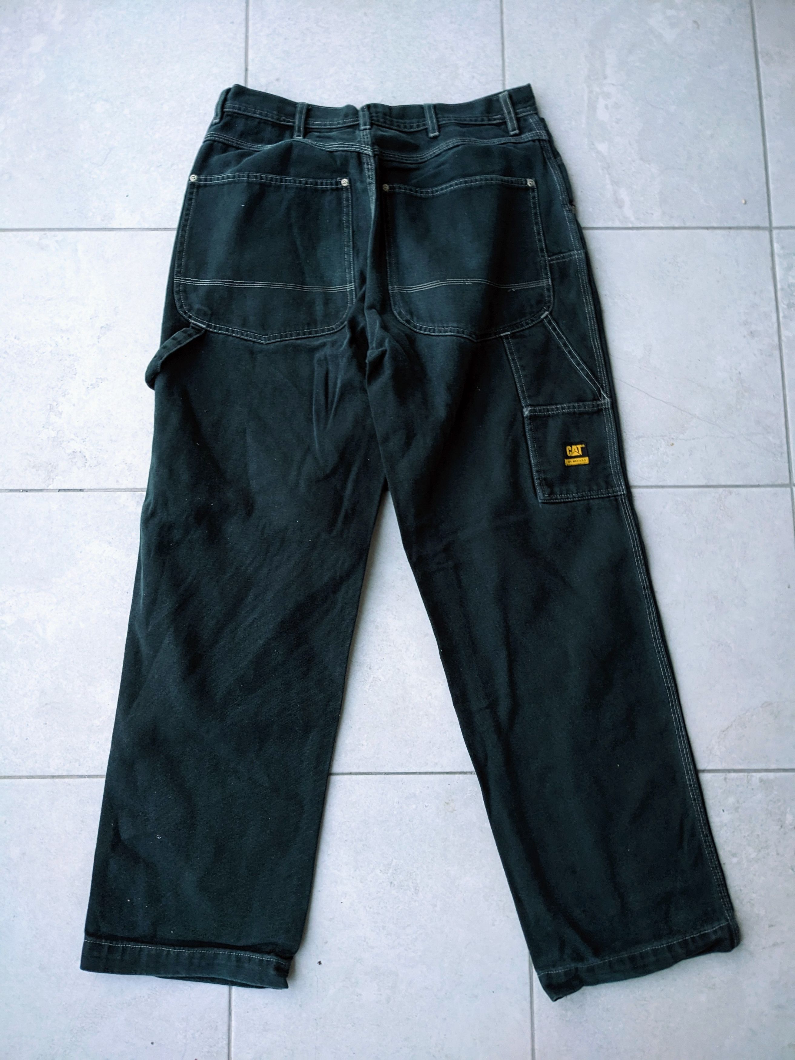 Vintage Caterpillar carpenter workwear pants Grailed