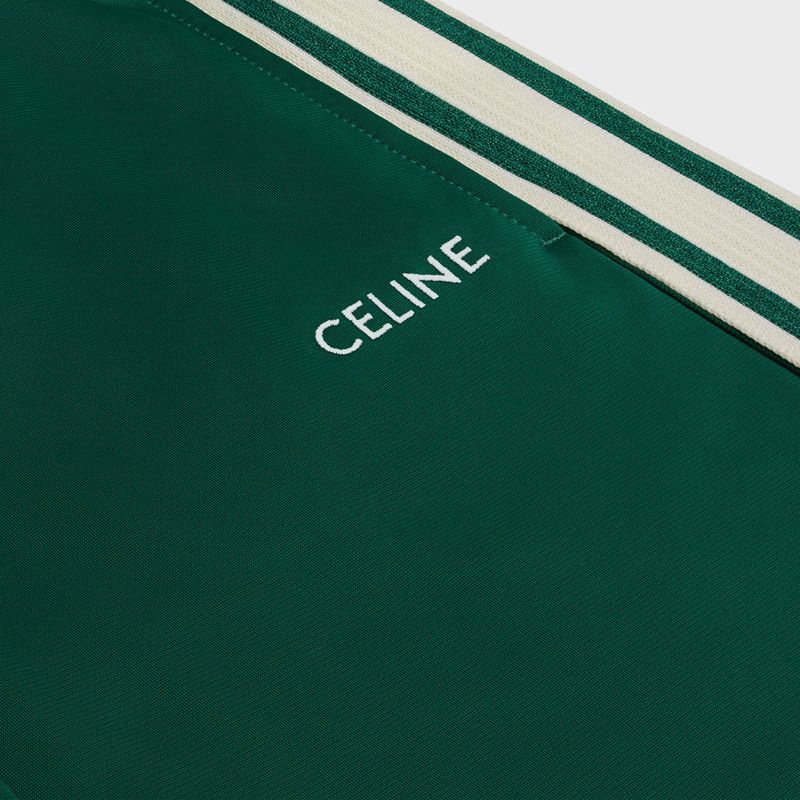 Celine o1w1db10526 2Z7228 Jogger & Sweatpant in Green Size US 28 / EU 44 - 4 Thumbnail