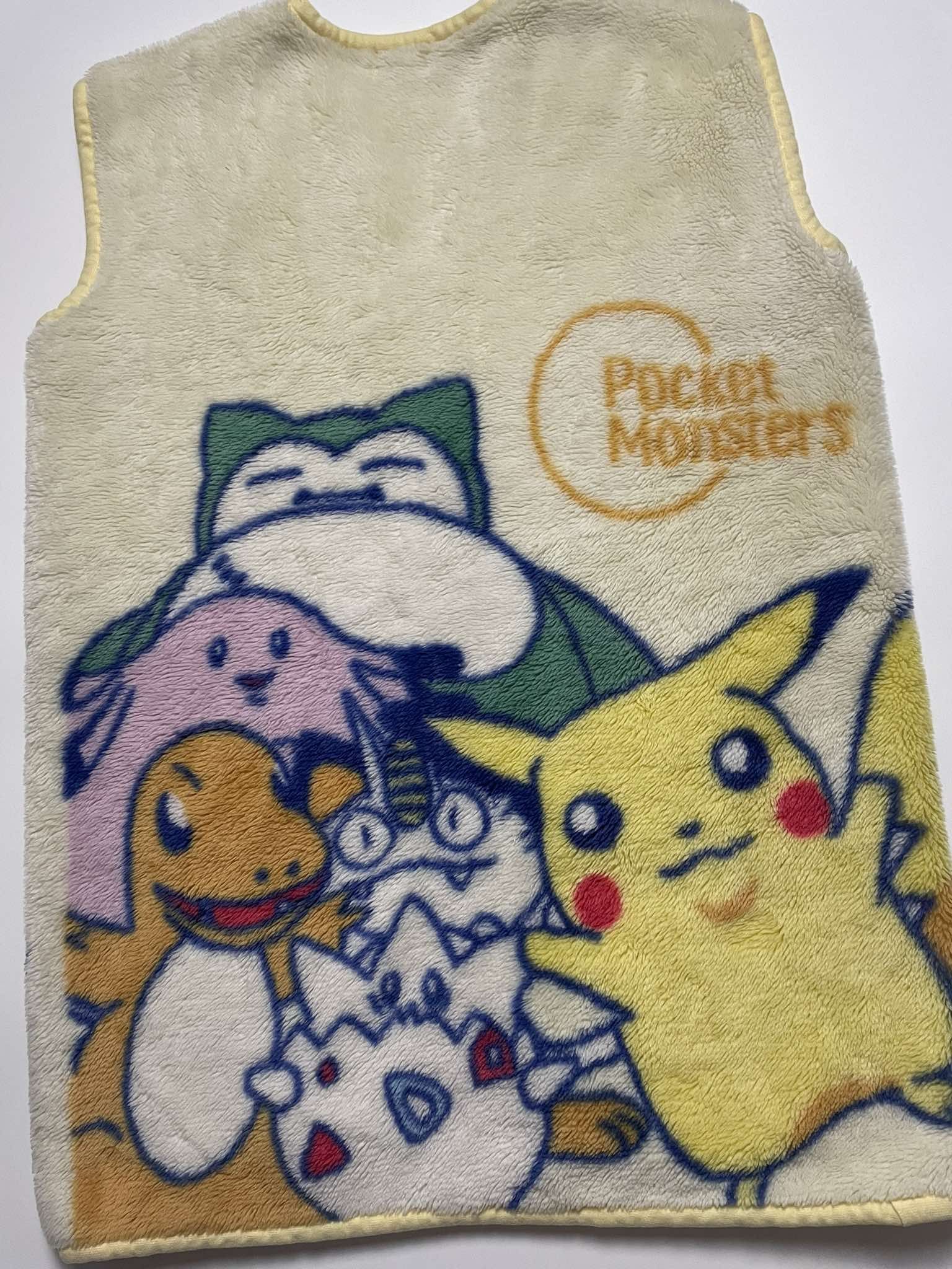 Band Tees × Vintage Vintage Pokemon Nintendo Zip Vest Size US L / EU 52-54 / 3 - 3 Thumbnail