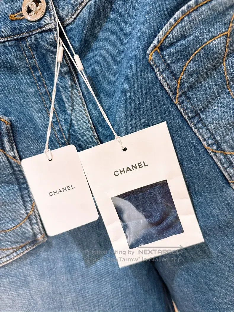 Chanel Chanel 24P Spring and Summer Preview Double C Pocket Wide Size 24" / US 00 / IT 34 - 8 Thumbnail