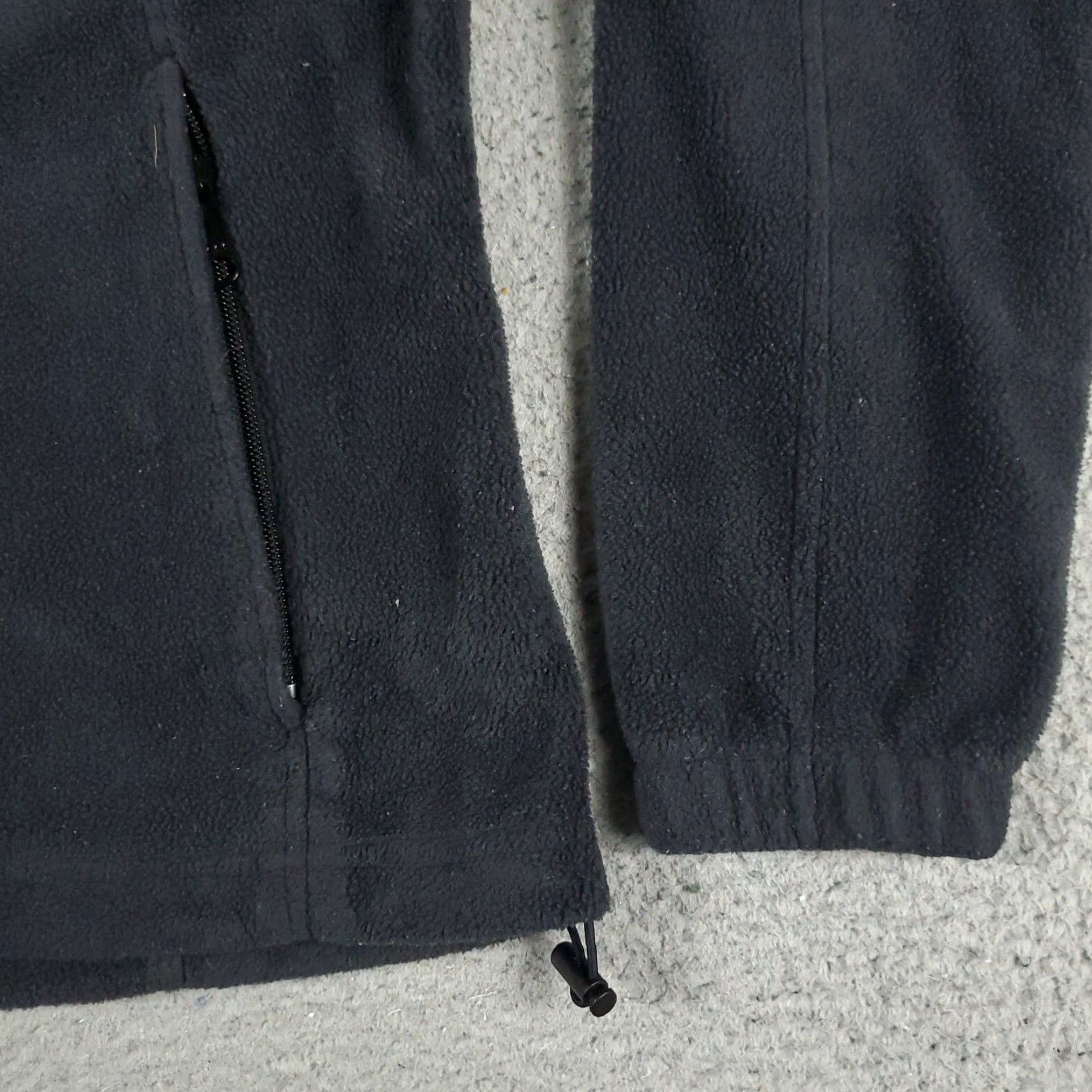Vintage Columbia Jacket Womens Small Black Fleece Full Zip Up Sweater Sweatshirt Size S / US 4 / IT 40 - 4 Thumbnail