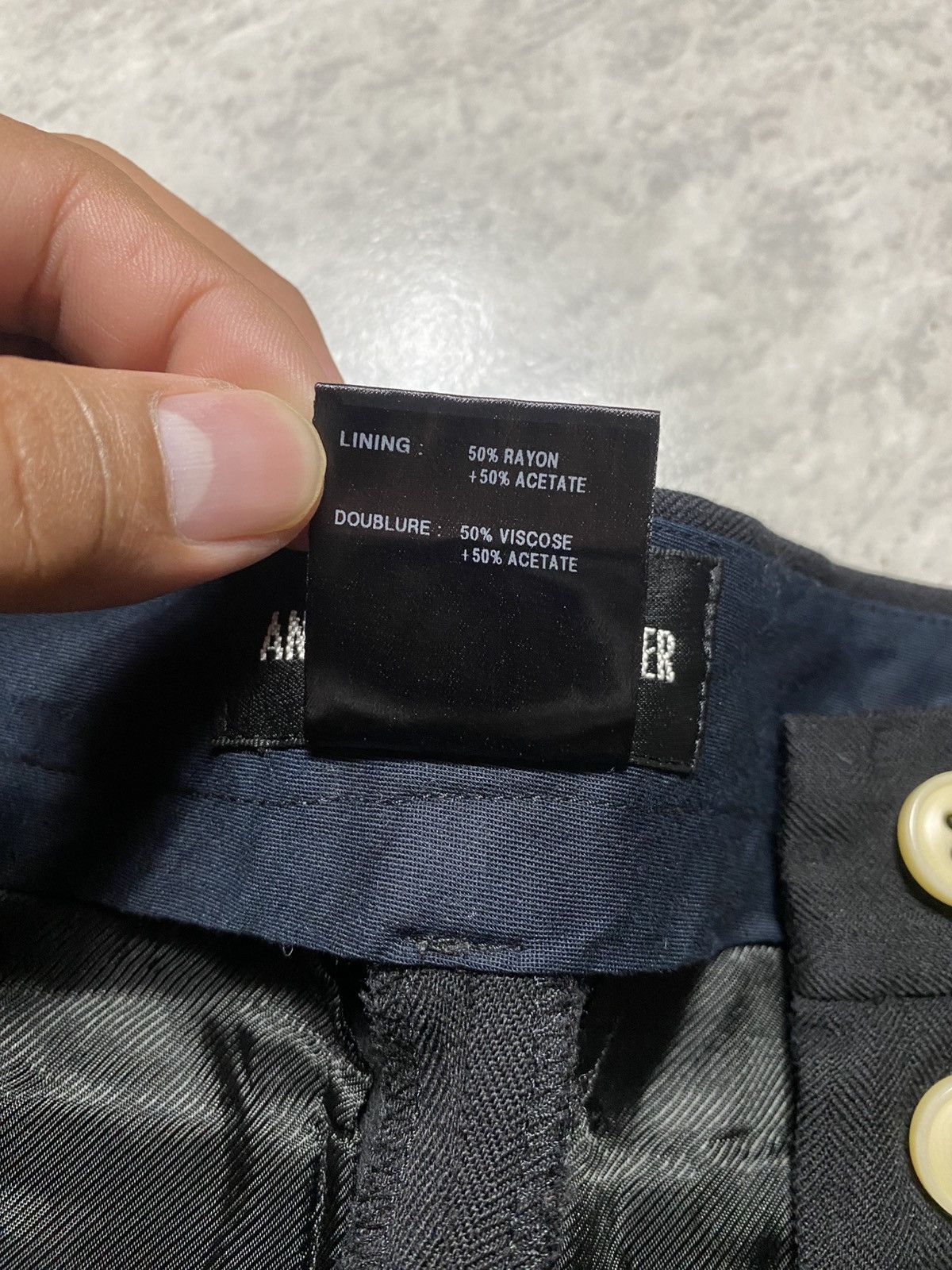 Ann Demeulemeester ARCHIVE ANN DEMEULEMEESTER - MULTI BUTTONS TROUSER Size 26" / US 2 / IT 38 - 9 Thumbnail