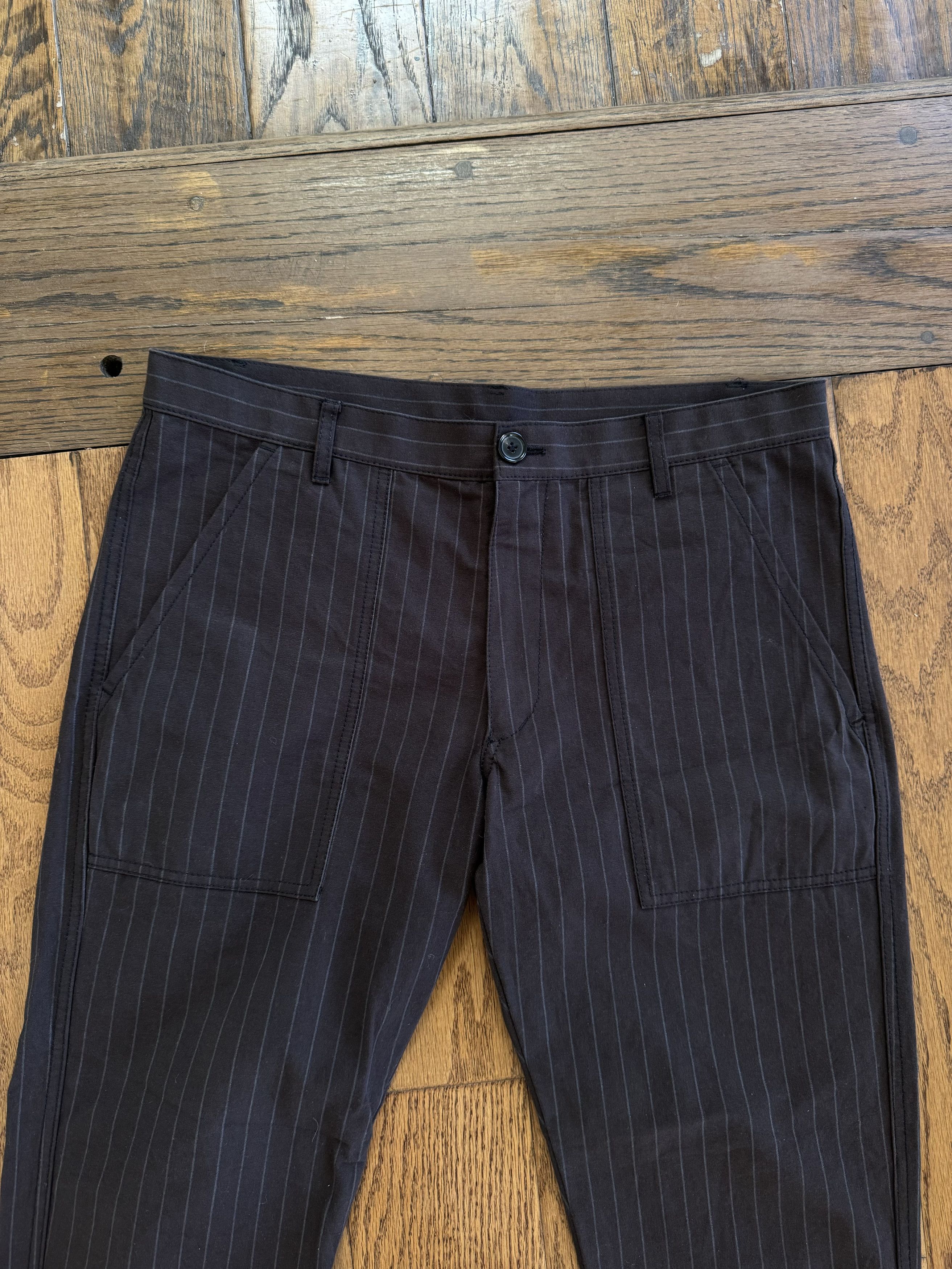 Comme des Garcons Comme des Garcons Pinstripes Pants Size US 32 / EU 48 - 3 Thumbnail