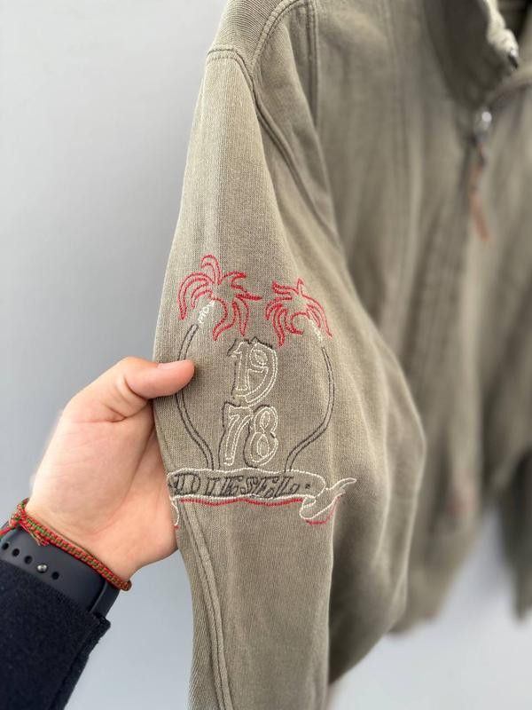 Diesel VTG CROPPED WASHED DIESEL HOODIE AVANT GARDE Y2K Size US M / EU 48-50 / 2 - 3 Thumbnail