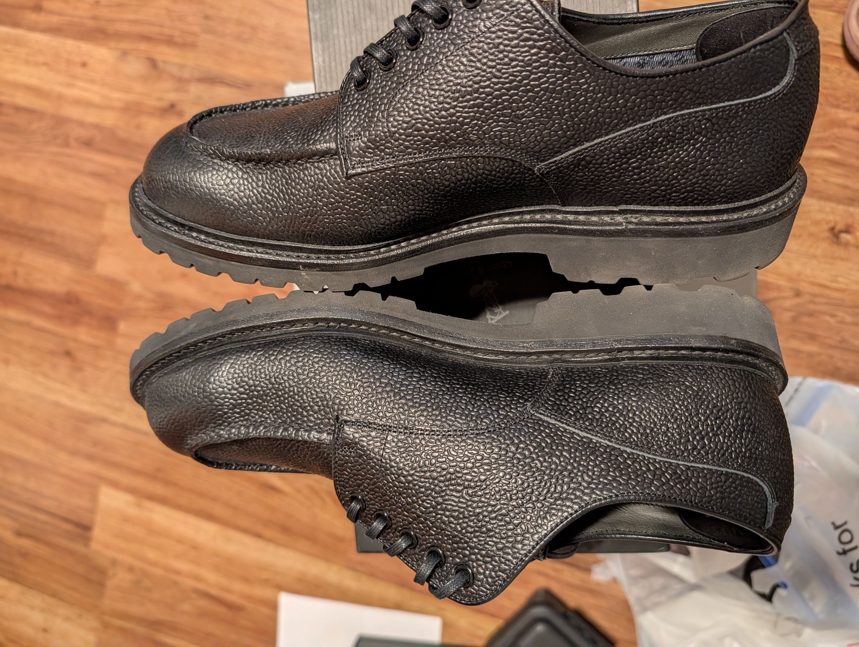 Japanese Brand Regal Shoe & Co U-Tip GTX Derby Size US 11 / EU 44 - 4 Thumbnail
