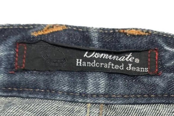 Japanese Brand Dominate Handcrafted Double Waisted Jeans Size US 32 / EU 48 - 8 Thumbnail