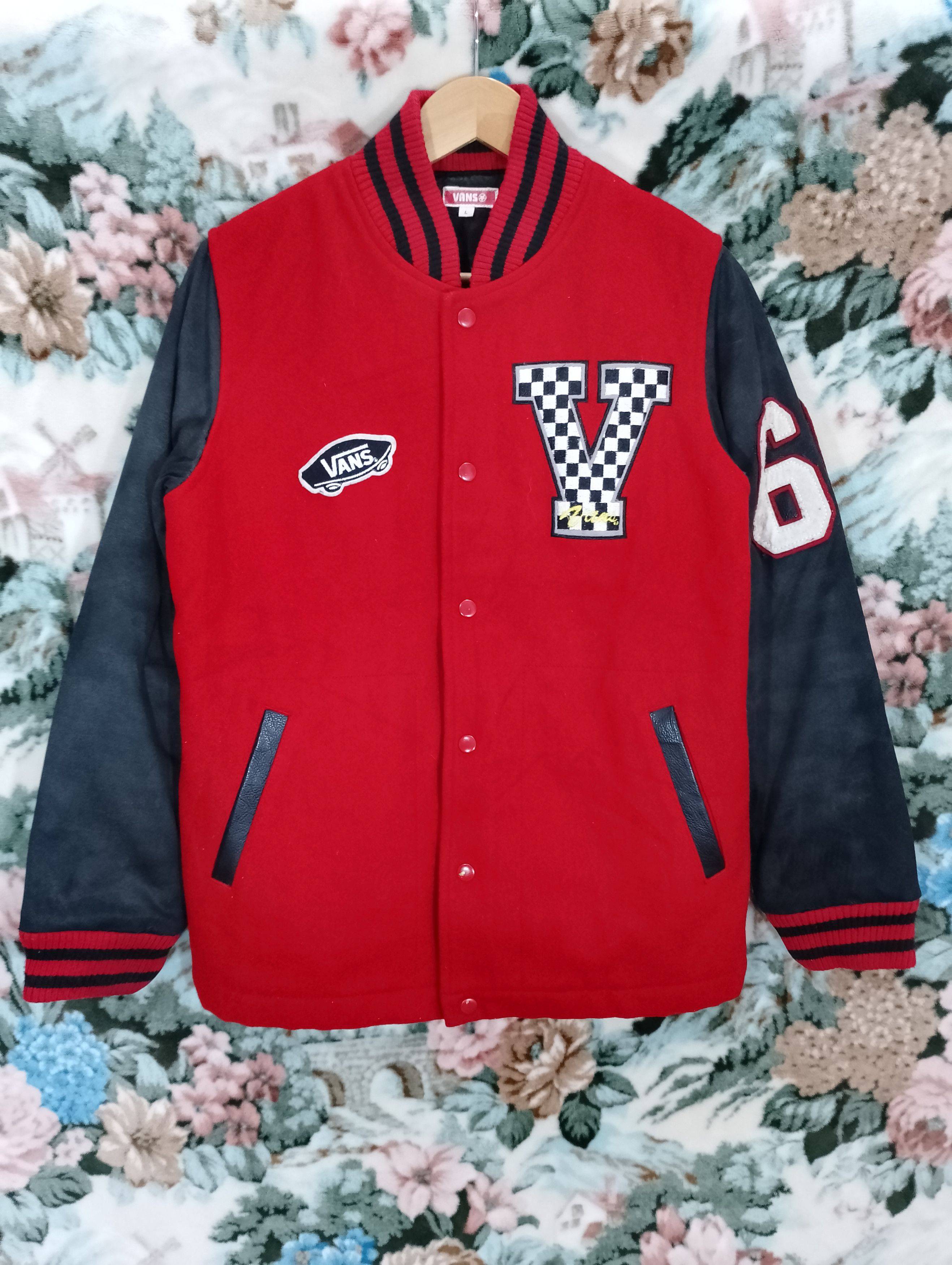 Vans Varsity Jacket Vintage Vintage 90s Vans Defend Skate Wool Varsity Jacket Grailed