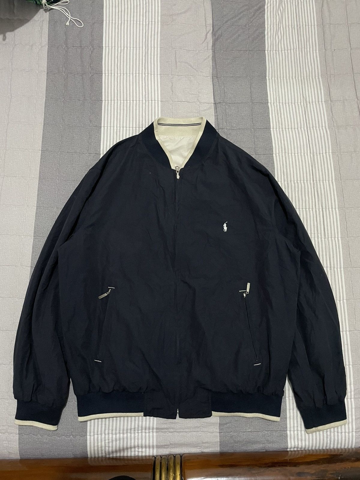 Polo Ralph Lauren Polo ralph lauren jacket reversible vintage Size US XL / EU 56 / 4 - 1 Thumbnail