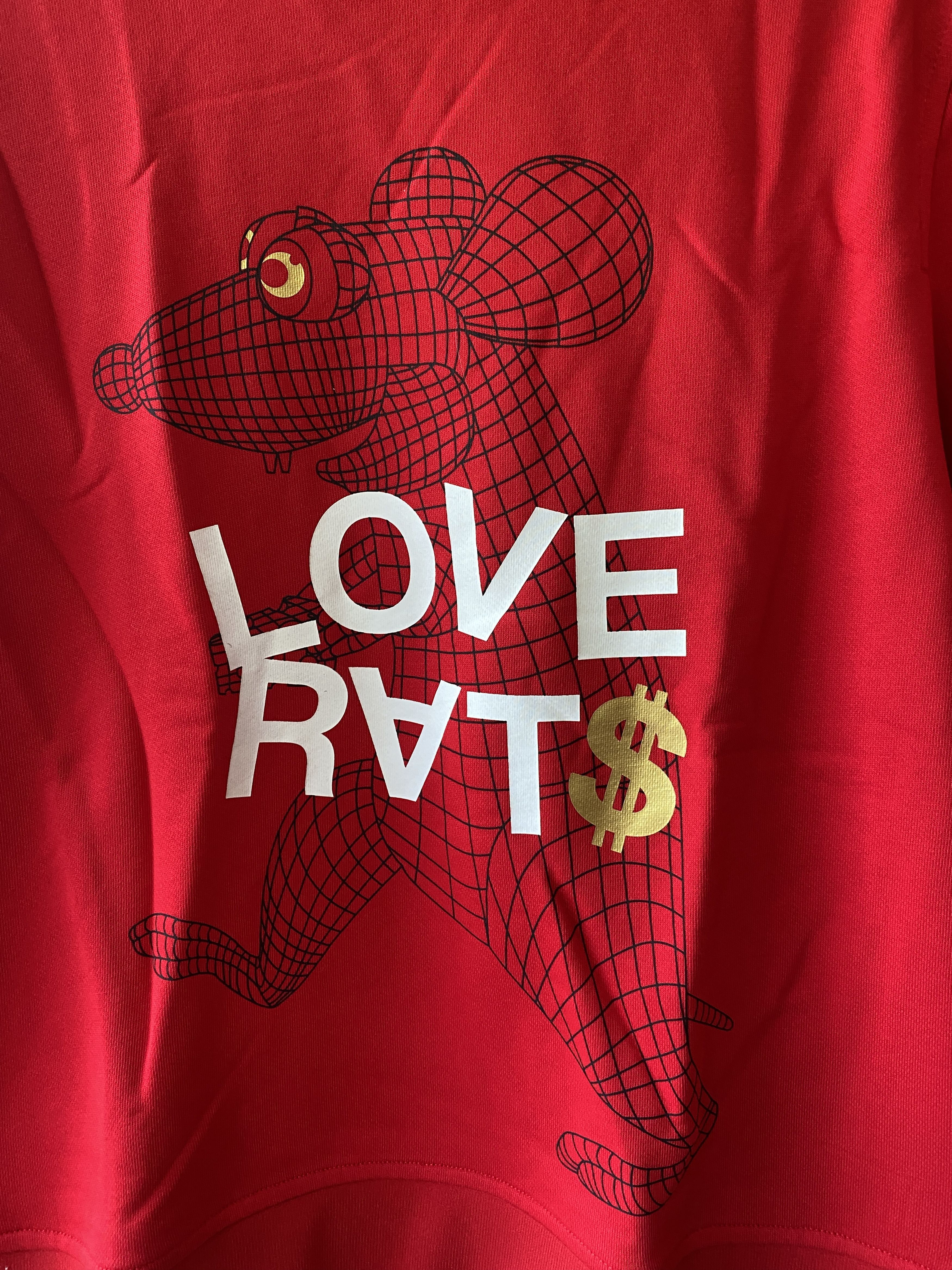 Designer × Neil Barrett NEIL BARRETT 'LOVE RATS' SWEATSHIRT Size S / US 4 / IT 40 - 4 Thumbnail