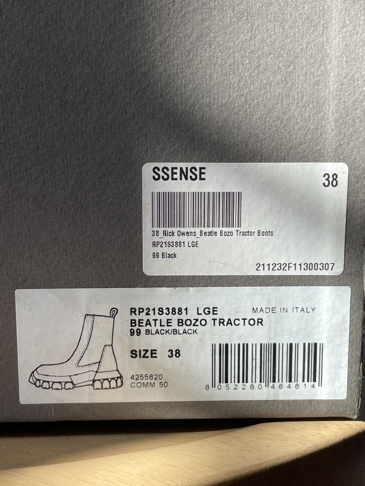 Rick Owens Rick Owens beatle bozo tractor boots Size US 8 / IT 38 - 7 Thumbnail