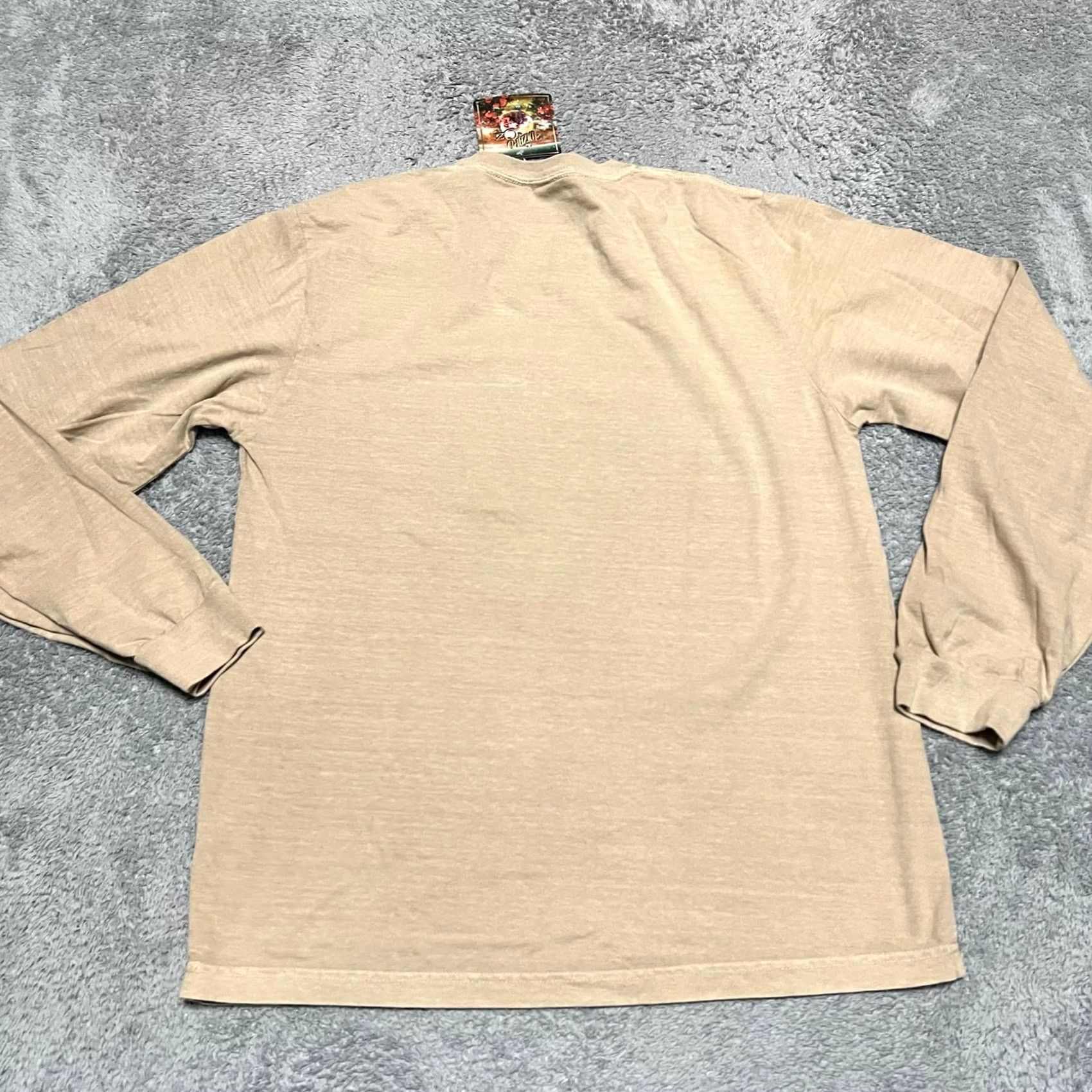 Vintage Wizard of Oz Shirt Tan Brown Long Sleeve Graphic Tshirt Adult Medium M Men Brown Tan Graphic Tshirt Oz Shirt Size US M / EU 48-50 / 2 - 3 Thumbnail