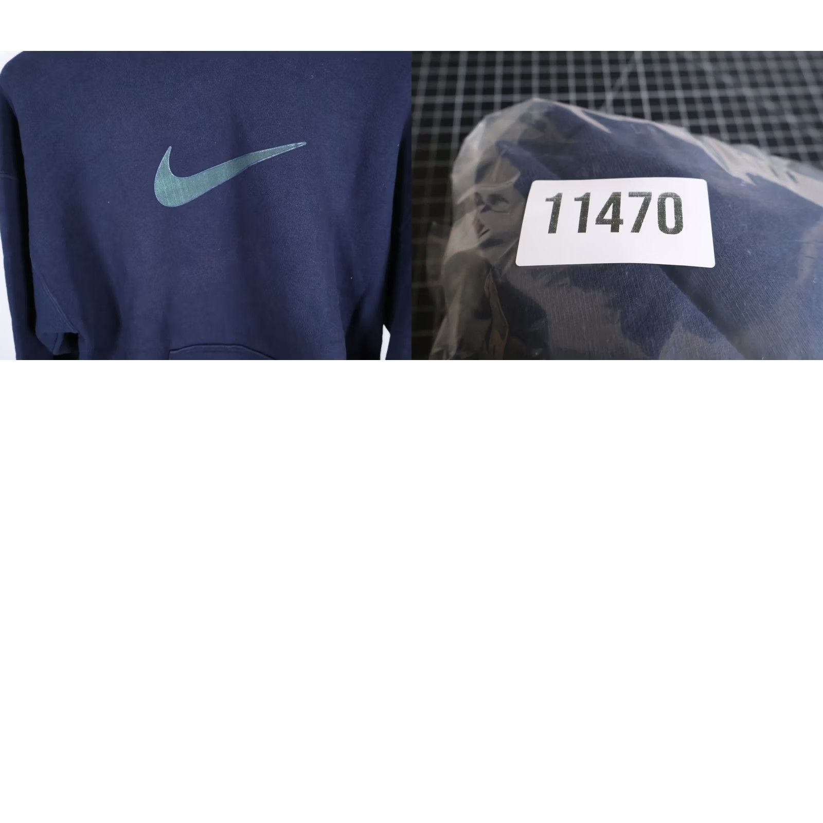 Nike VINTAGE Nike Hoodie Men XL Dark Blue Center Swoosh Canada Made Sweatshirt VTG Pullover Graphic Print Heavyweight Long Sleeve Crew Neck Size US XL / EU 56 / 4 - 9 Thumbnail
