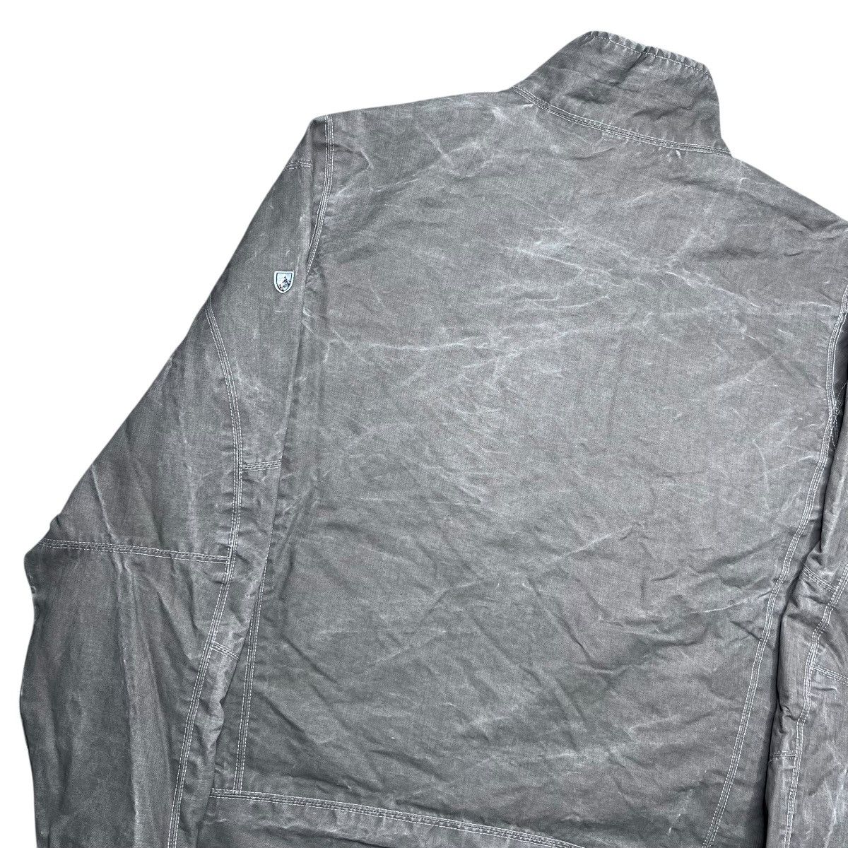 Kuhl Kuhl Mens Burr Vintage Patina Dye Canvas Fleece Lined Jacket Size US XL / EU 56 / 4 - 21 Thumbnail