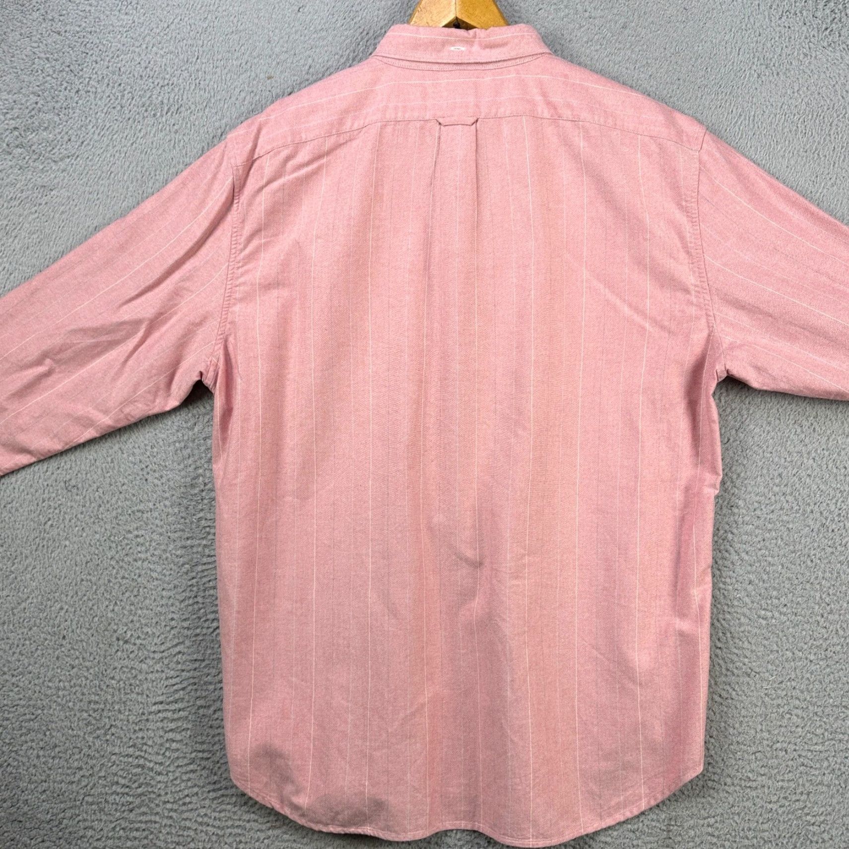 J.Crew J. Crew Shirt Button Down Mens XL Pink Stripes Pocket Long Sleeve Relaxed Fit Size US XL / EU 56 / 4 - 2 Thumbnail
