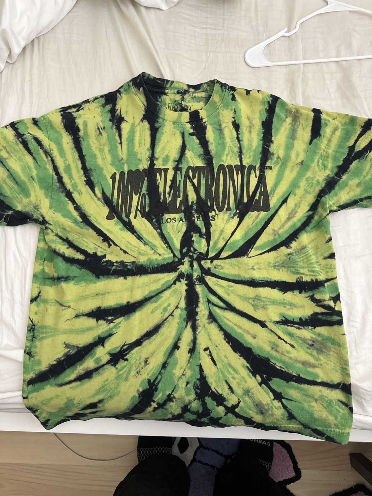 Other **RARE** Acid Tie-Dye 100% Electronica LA shirt Size US L / EU 52-54 / 3 - 1 Thumbnail