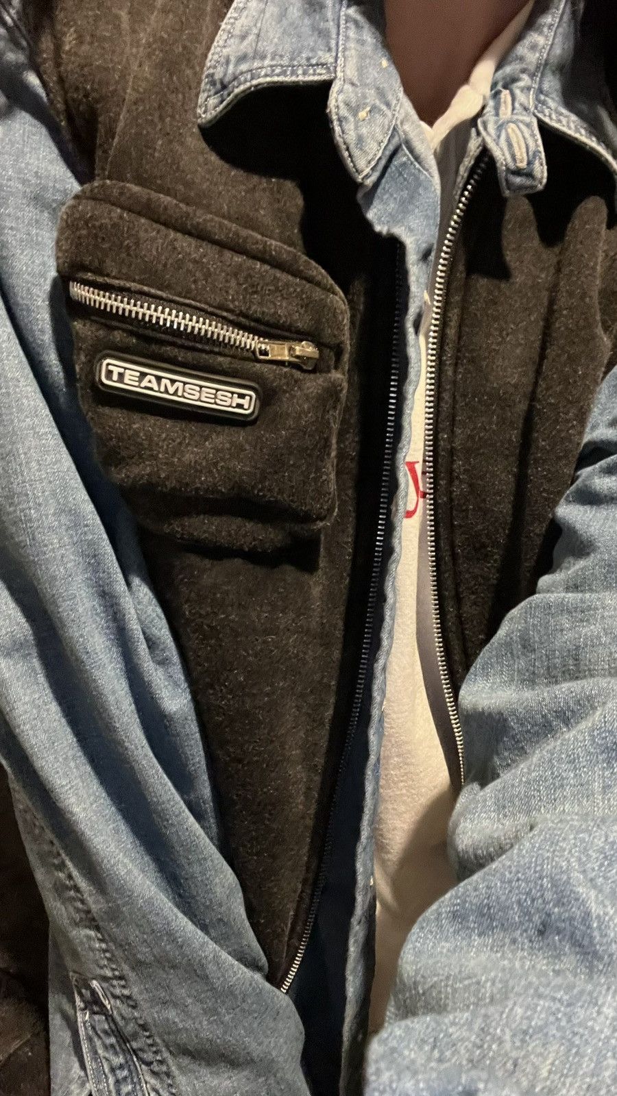 Bones TeamSESH x bones VINTAGE WASHED 3D CARGO VEST charcoal grey Size US XS / EU 42 / 0 - 10 Thumbnail