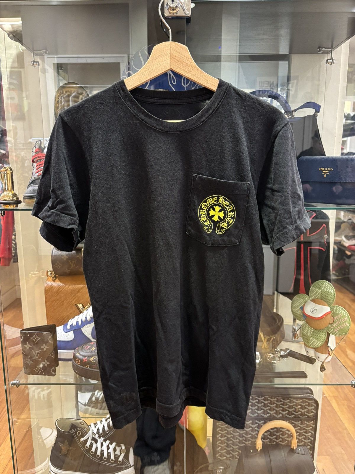 Chrome Hearts Chrome Hearts Neon Eyechart Horseshoe Tee Size US S / EU 44-46 / 1 - 1 Thumbnail
